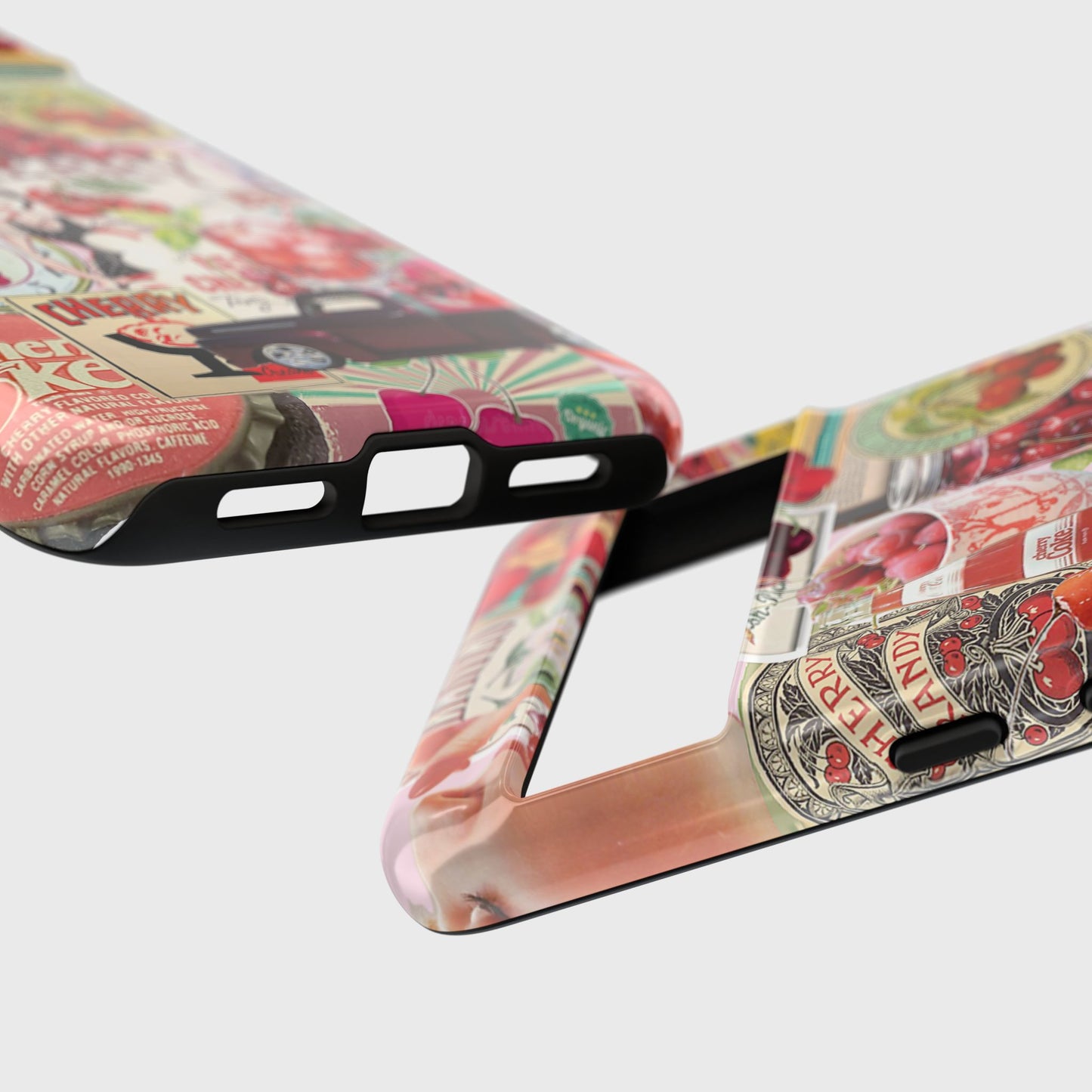 Cherry Vintage Collage Design Phone Case for Google Pixel
