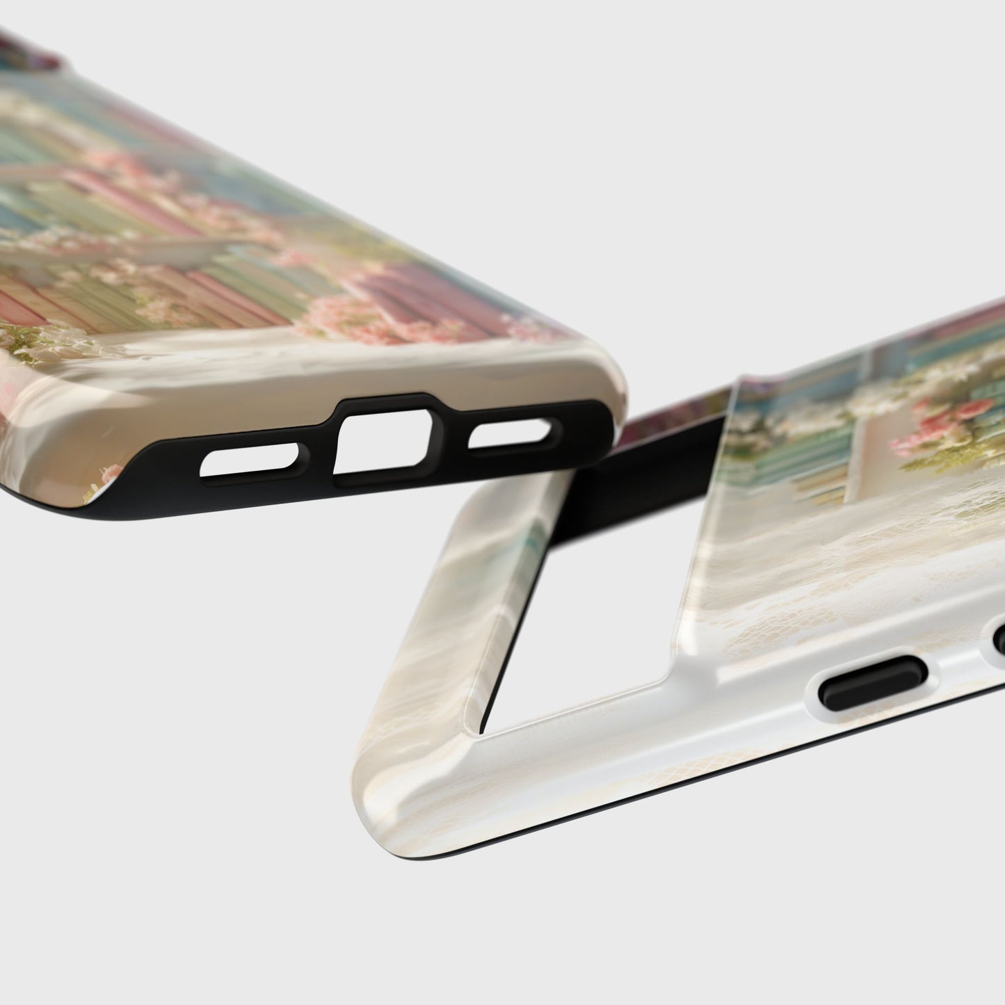 Colorful Floral Bookcase Design Phone Case for Google Pixel