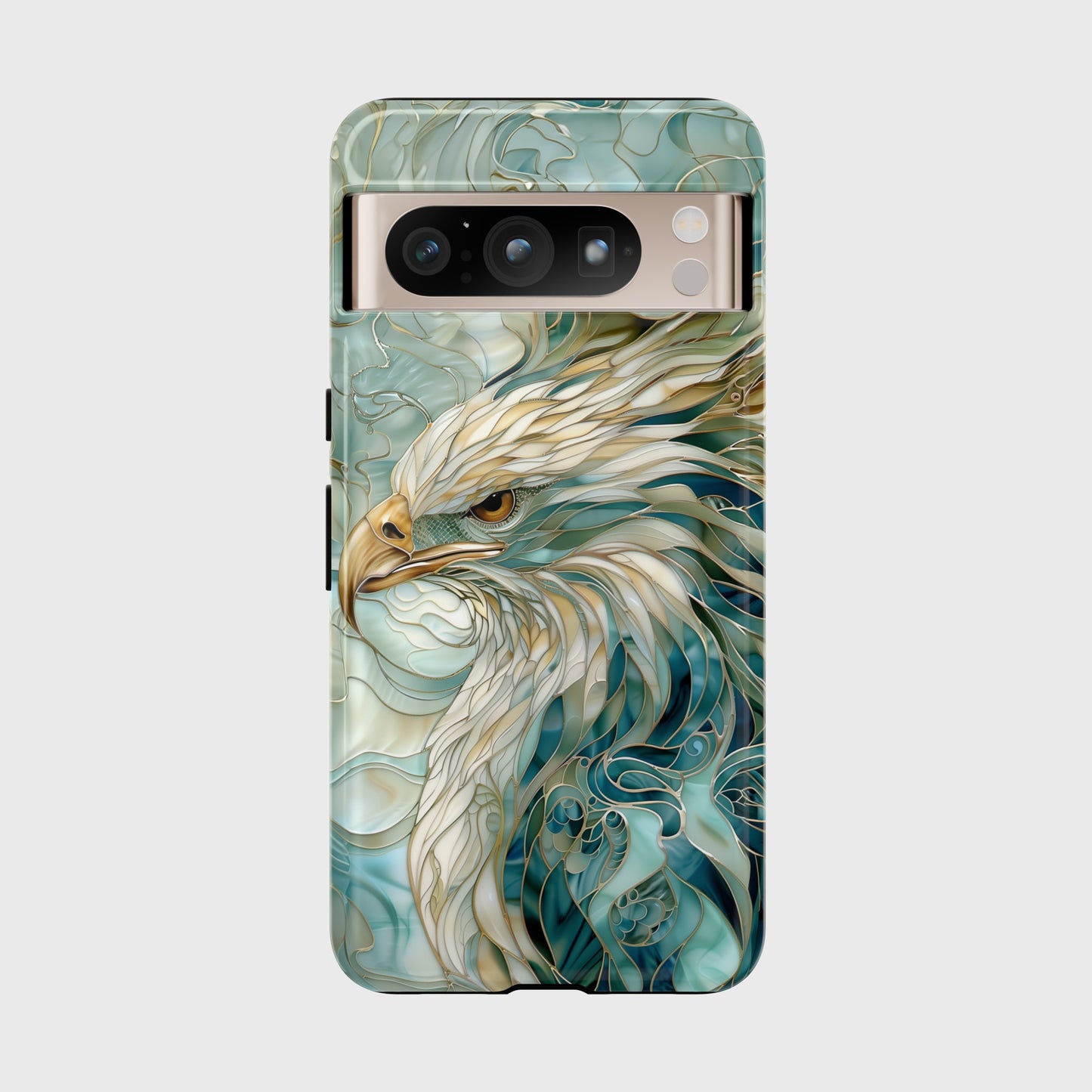 Eagle Stained Glass Design Google Pixel Phone Case