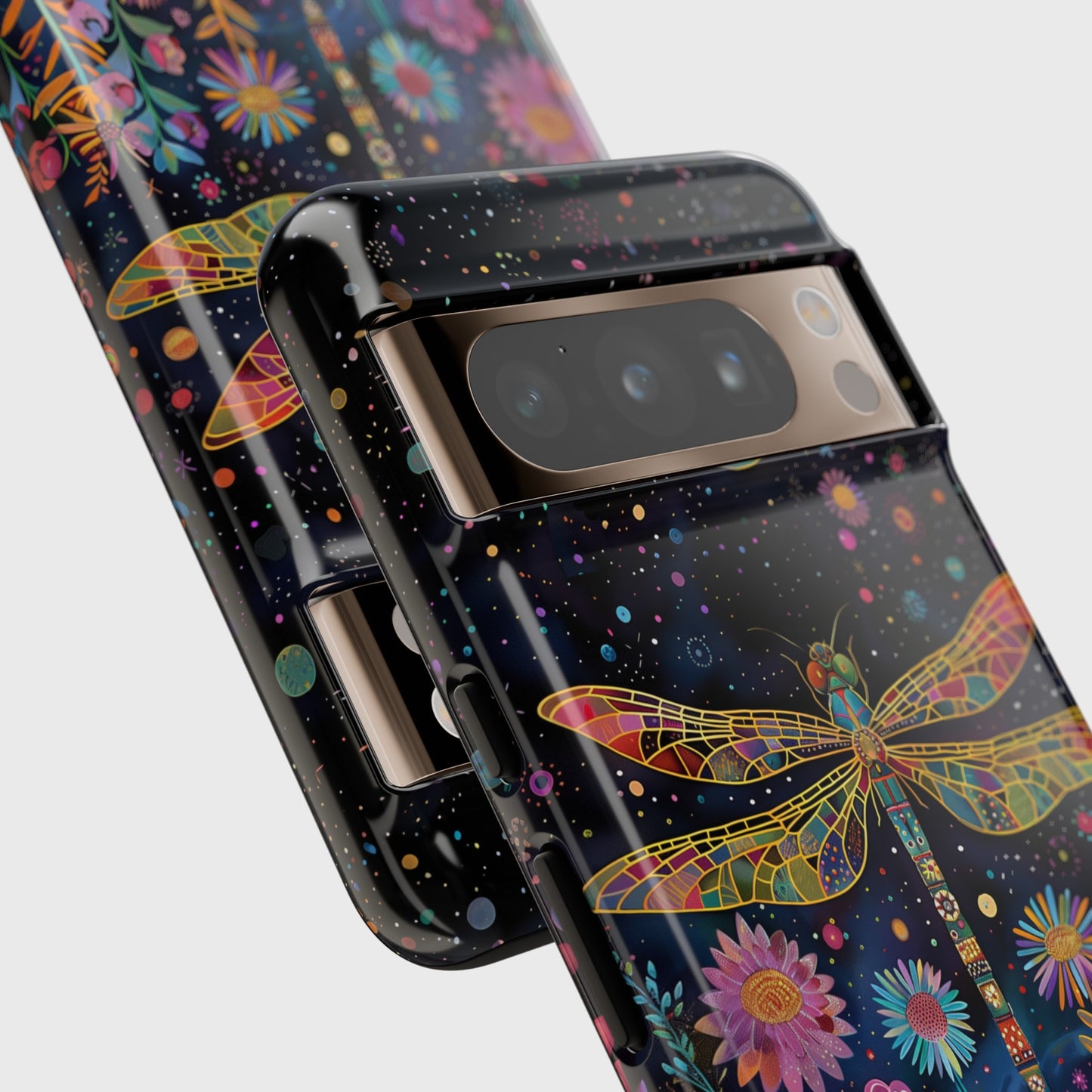 Whimsical Dragonfly Folk Art Style Design Google Pixel Phone Case