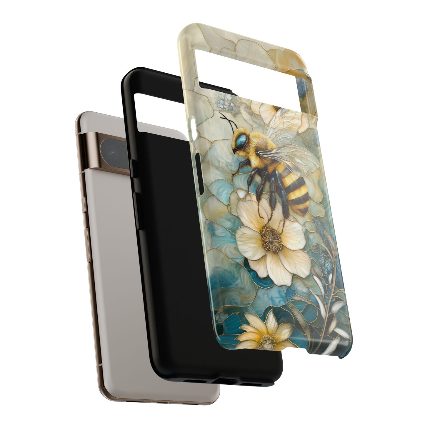 Vintage Style Bumblebee Design Google Pixel Phone Case