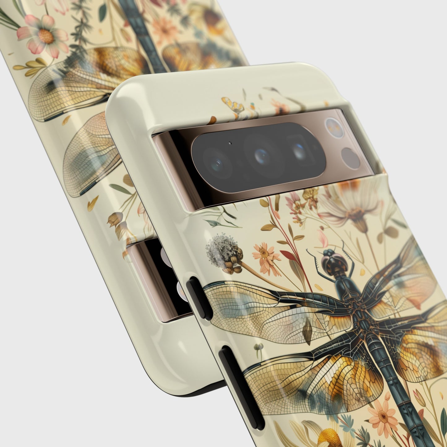 Botanical Dragonfly Design Google Pixel Phone Case