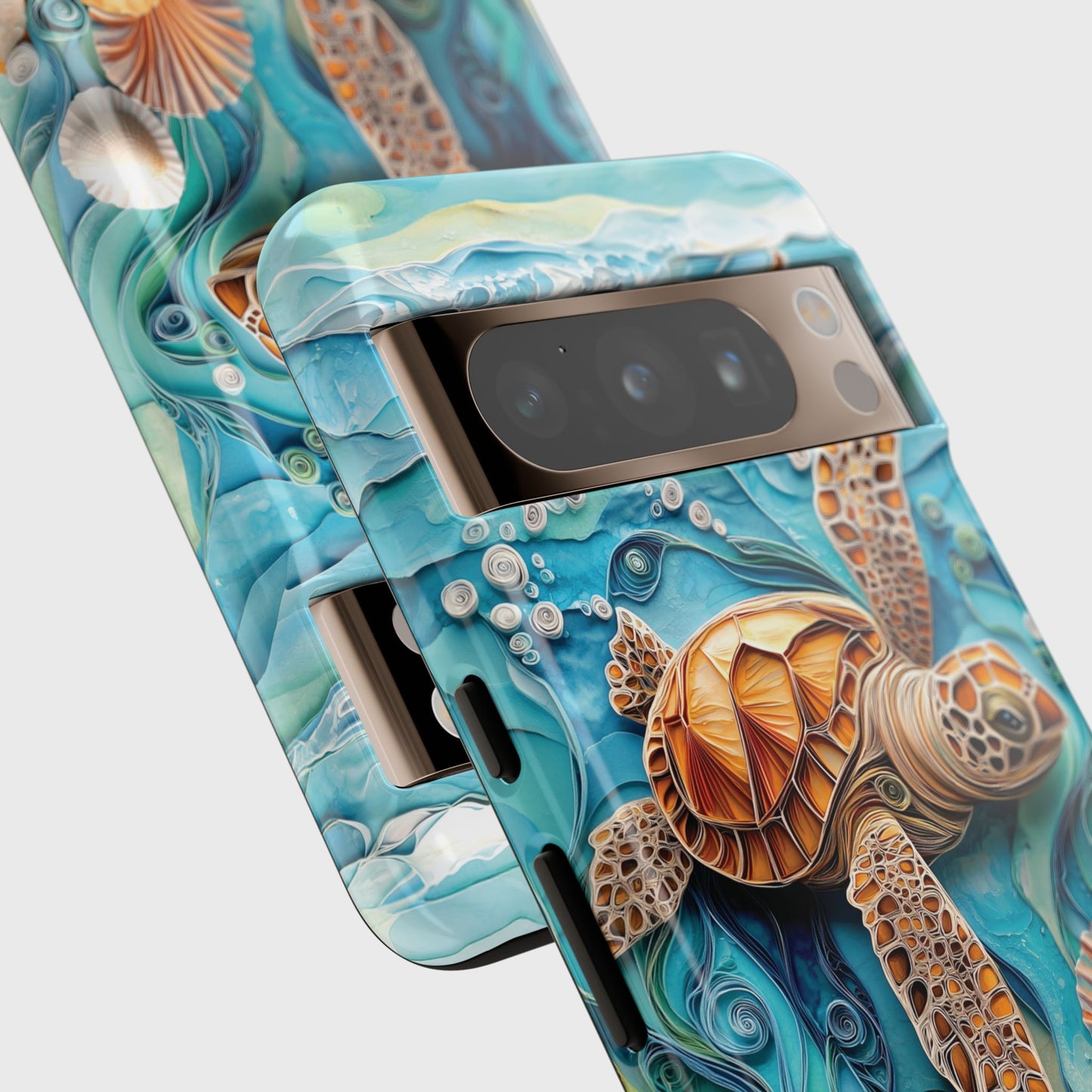 Turtle in The Sea Design Phone Case for Google Pixel