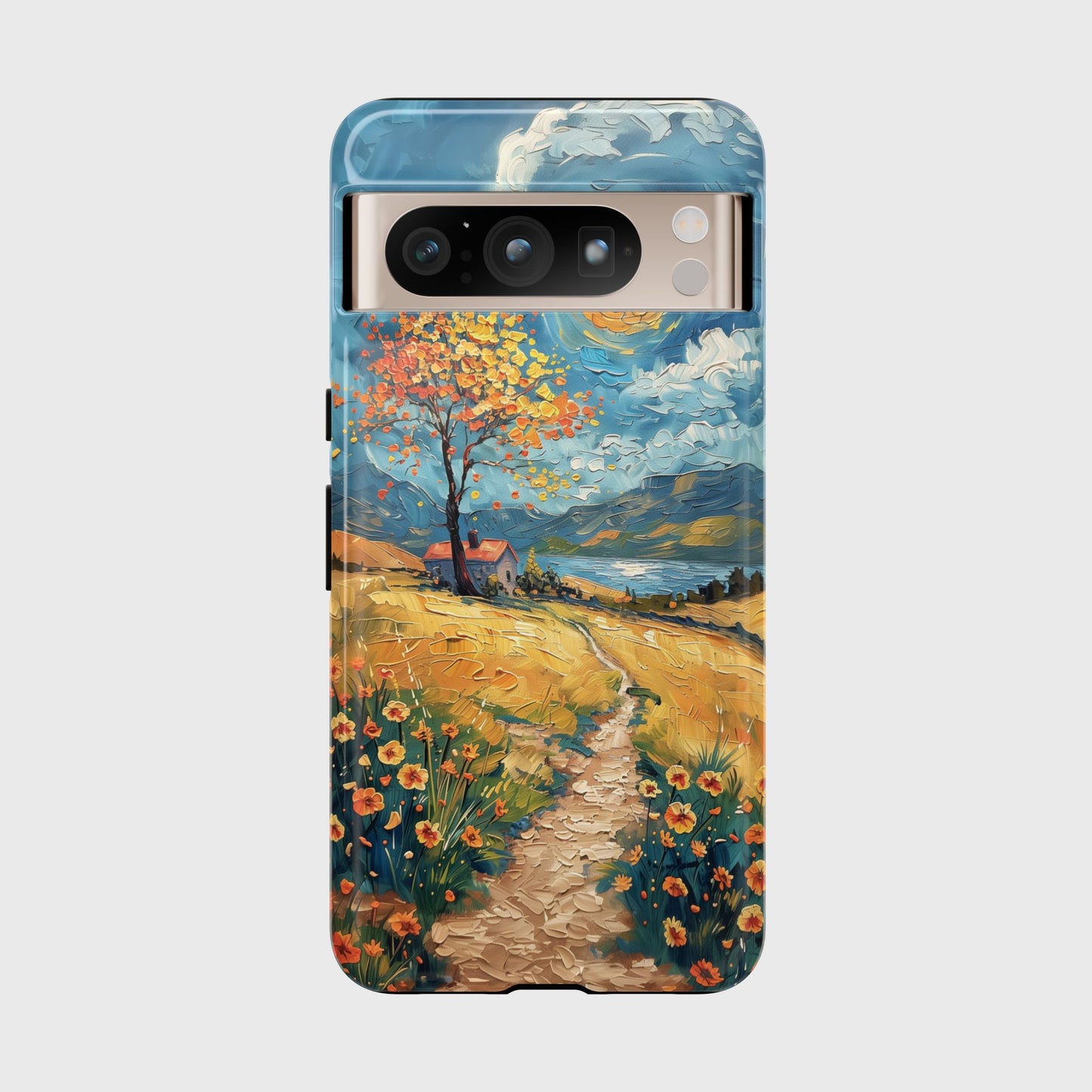 The Spring in Vincent Van Gogh Style Oil Painting Design Phone Case for Google Pixel