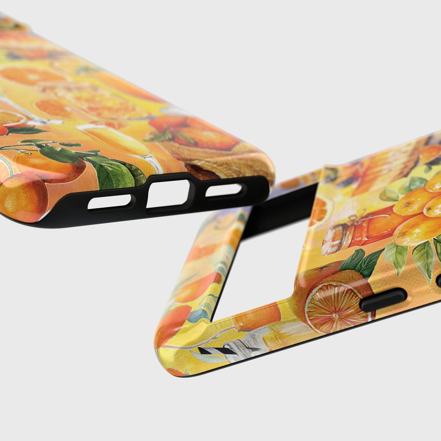 Orange Collage Design Phone Case for Google Pixel
