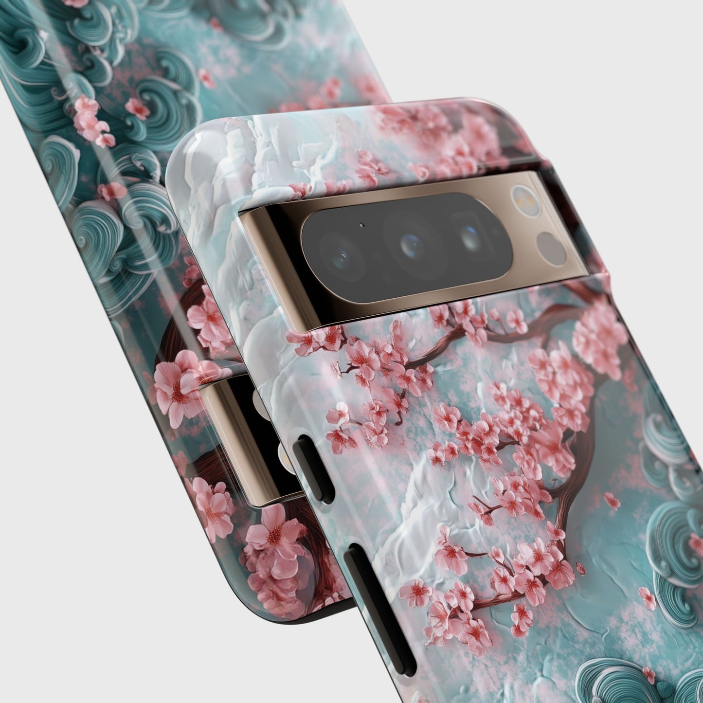 Cherry Blossom Japanese Art Design Phone Case for Google Pixel
