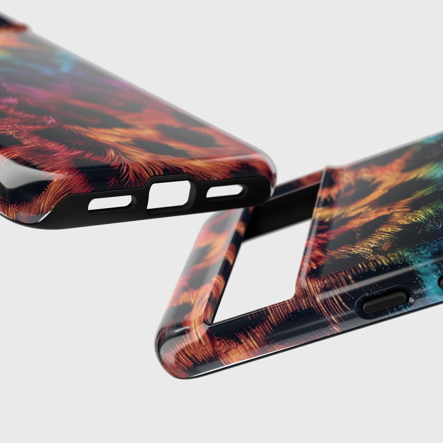 Rainbow Cheetah Pattern Design Phone Case for Google Pixel