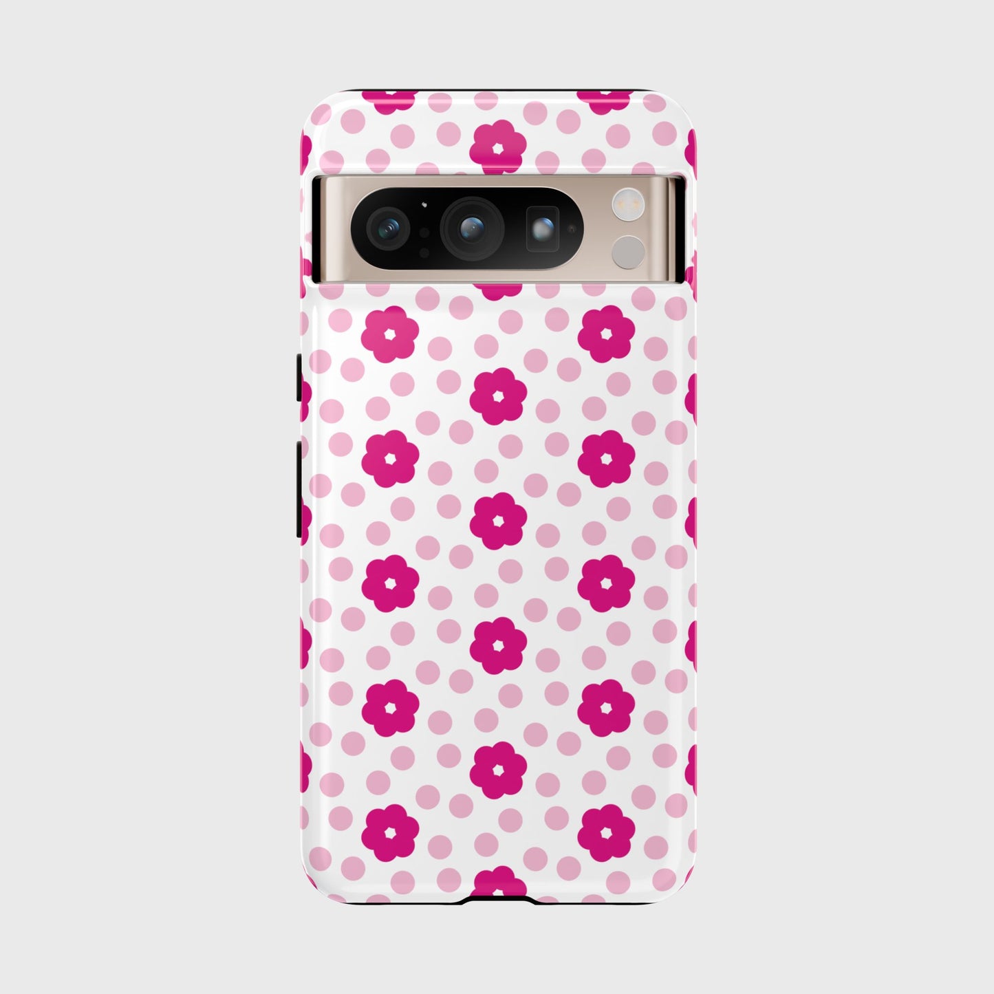 Cute Pink Flower Design Phone Case for Google Pixel