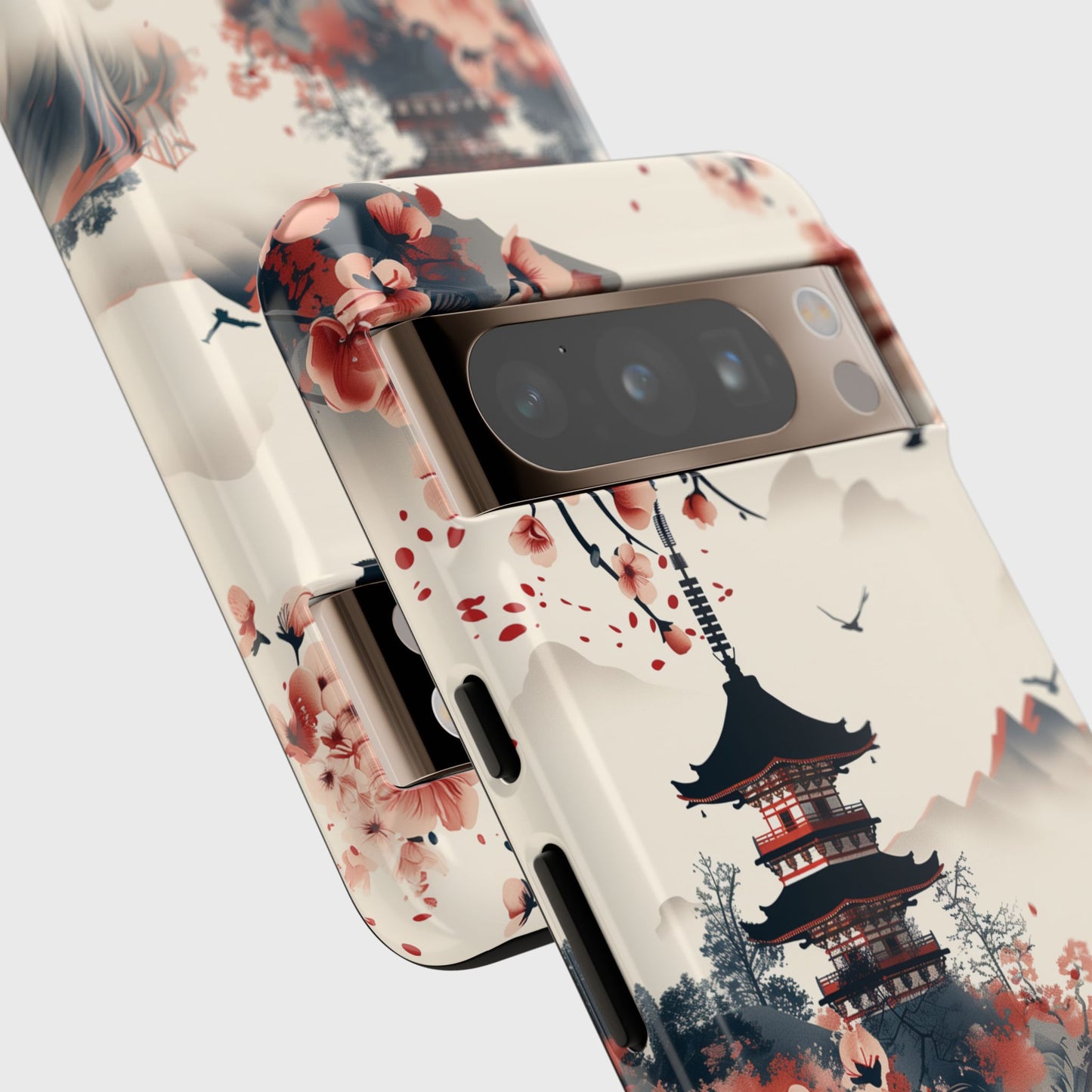 Japanese Pagoda Design Phone Case for Google Pixel