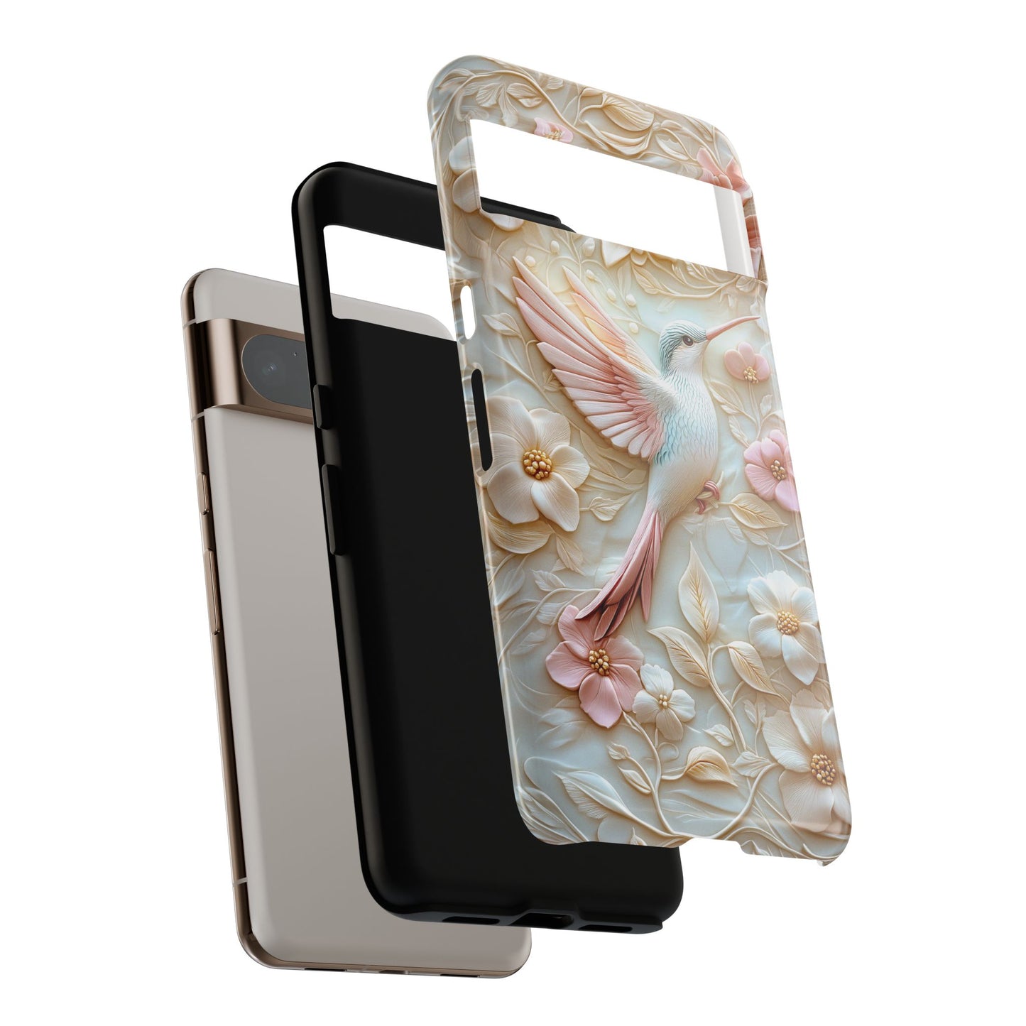 Elegant Hummingbird Design Phone Case for Google Pixel