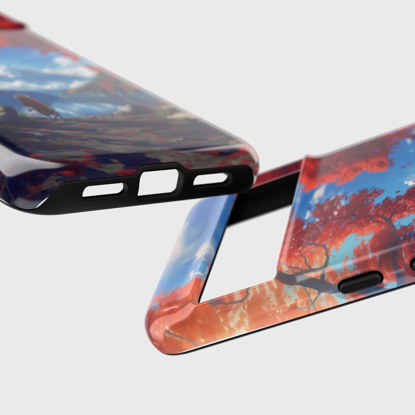 Anime Mount Fuji Design Phone Case for Google Pixel