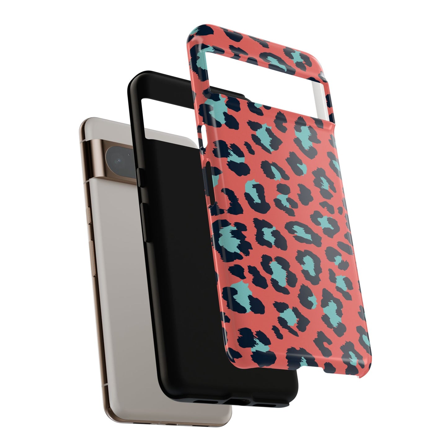Pink Leopard Pattern Design Phone Case for Google Pixel