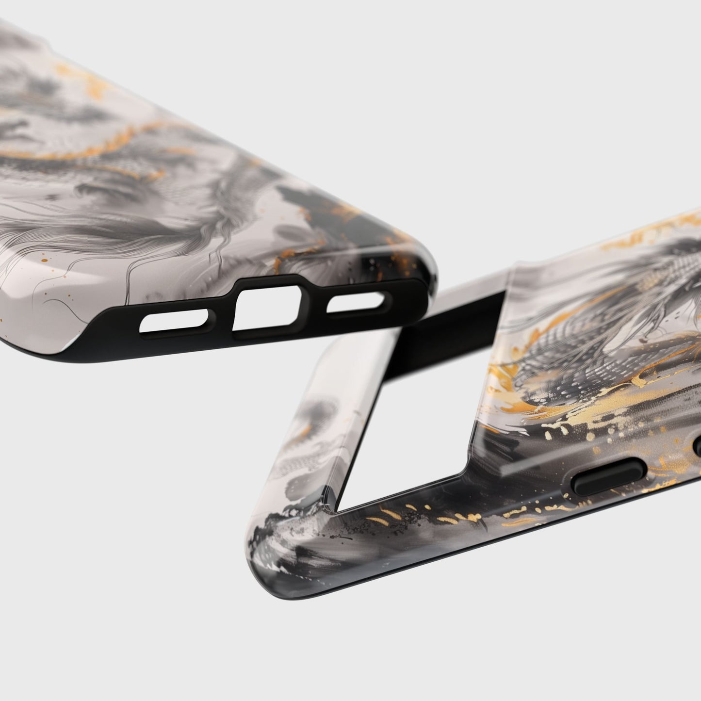Chinese Watercolor Dragon Design Phone Case for Google Pixel