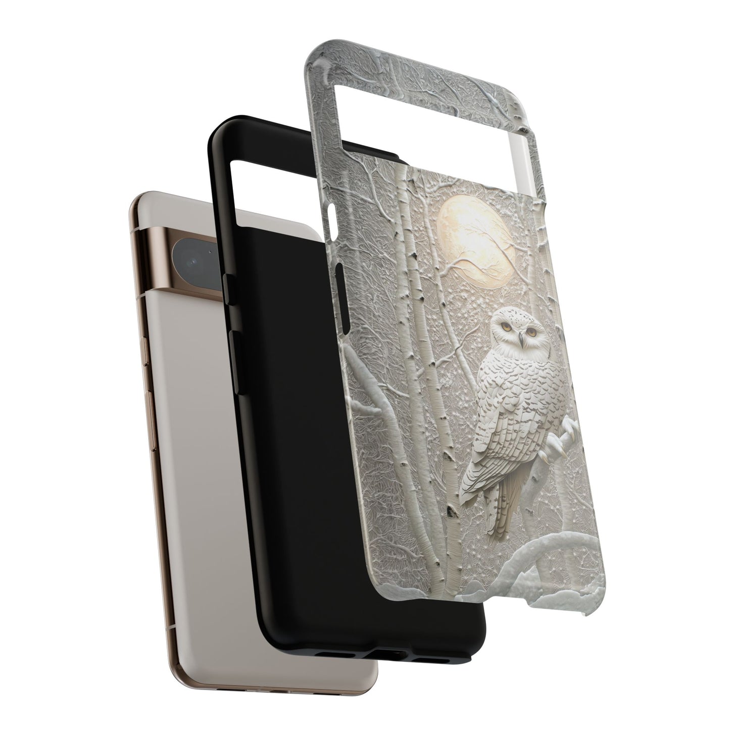 Snowy Owl Design Phone Case for Google Pixel