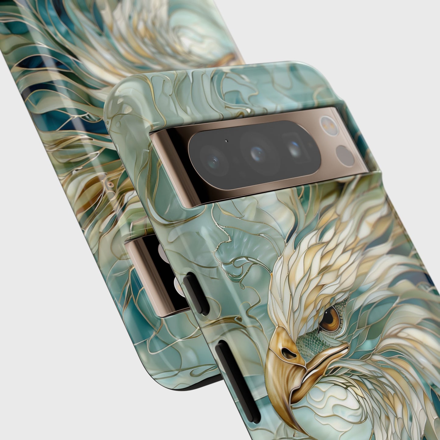 Eagle Stained Glass Design Google Pixel Phone Case