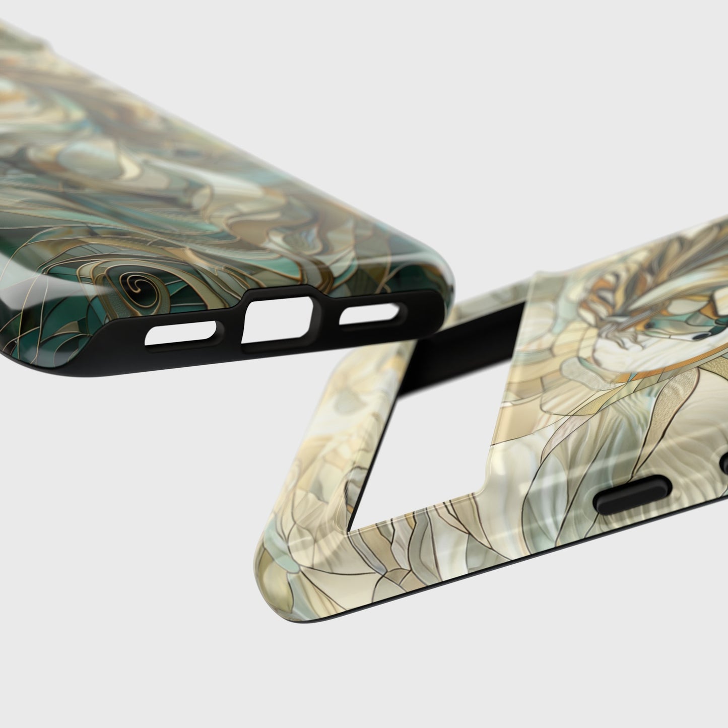Rearing Horse Stained Glass Design Google Pixel Phone Case