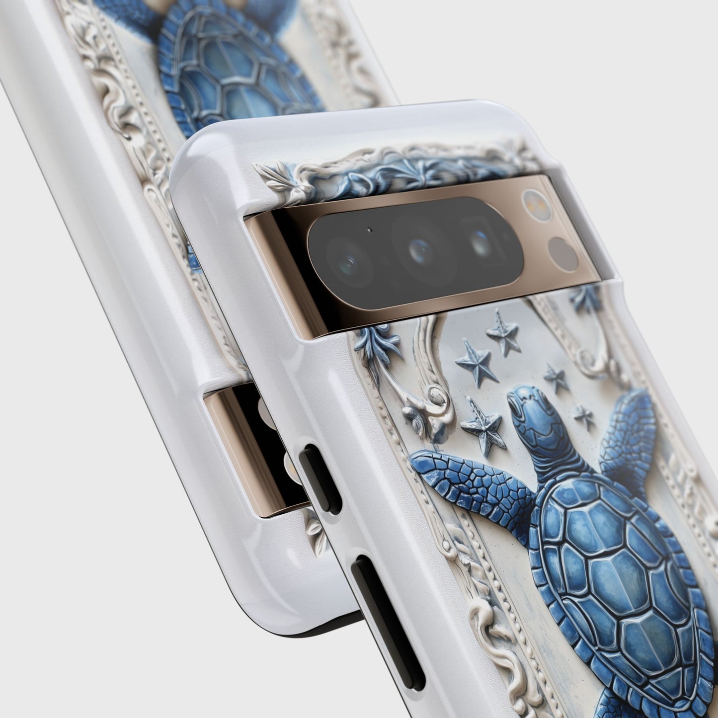 Elegant Turtle Sculpture Design Phone Case for Google Pixel