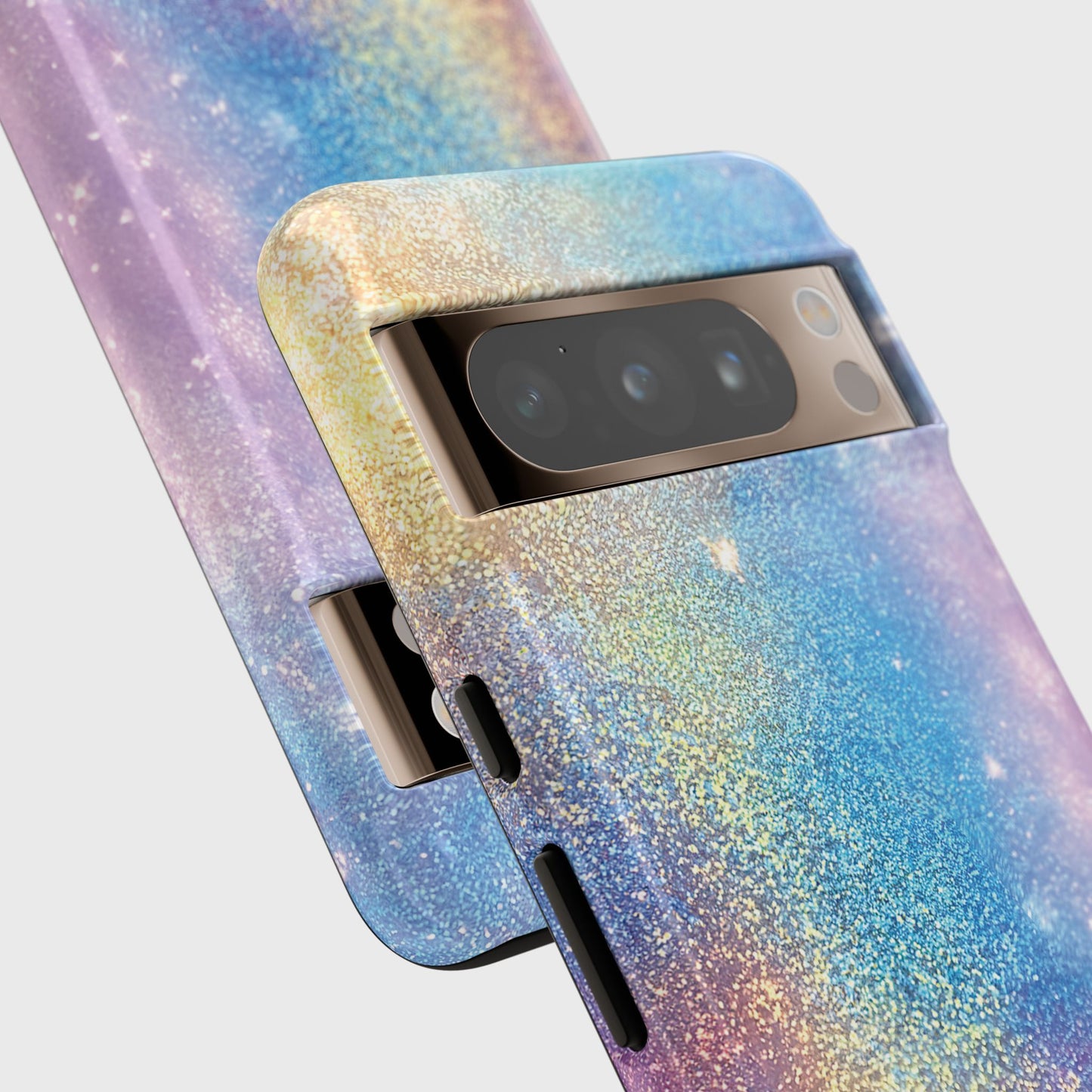 Rainbow Glitter Effect Design Phone Case for Google Pixel