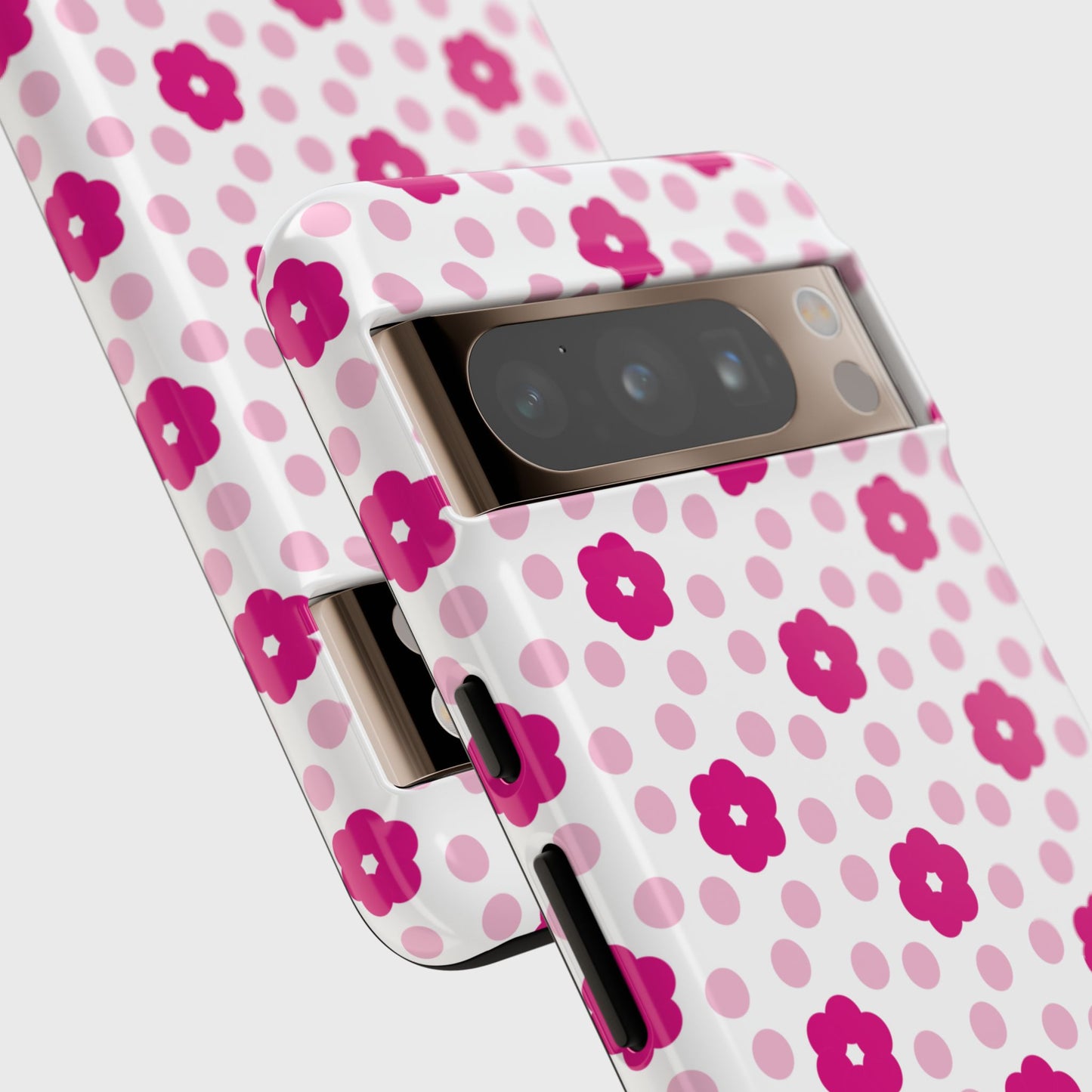Cute Pink Flower Design Phone Case for Google Pixel