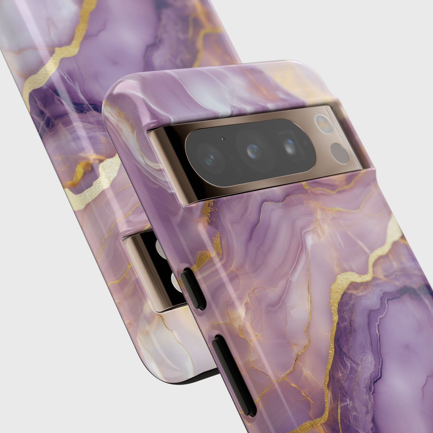 Dreamy Purple Marble Design Google Pixel Phone Case