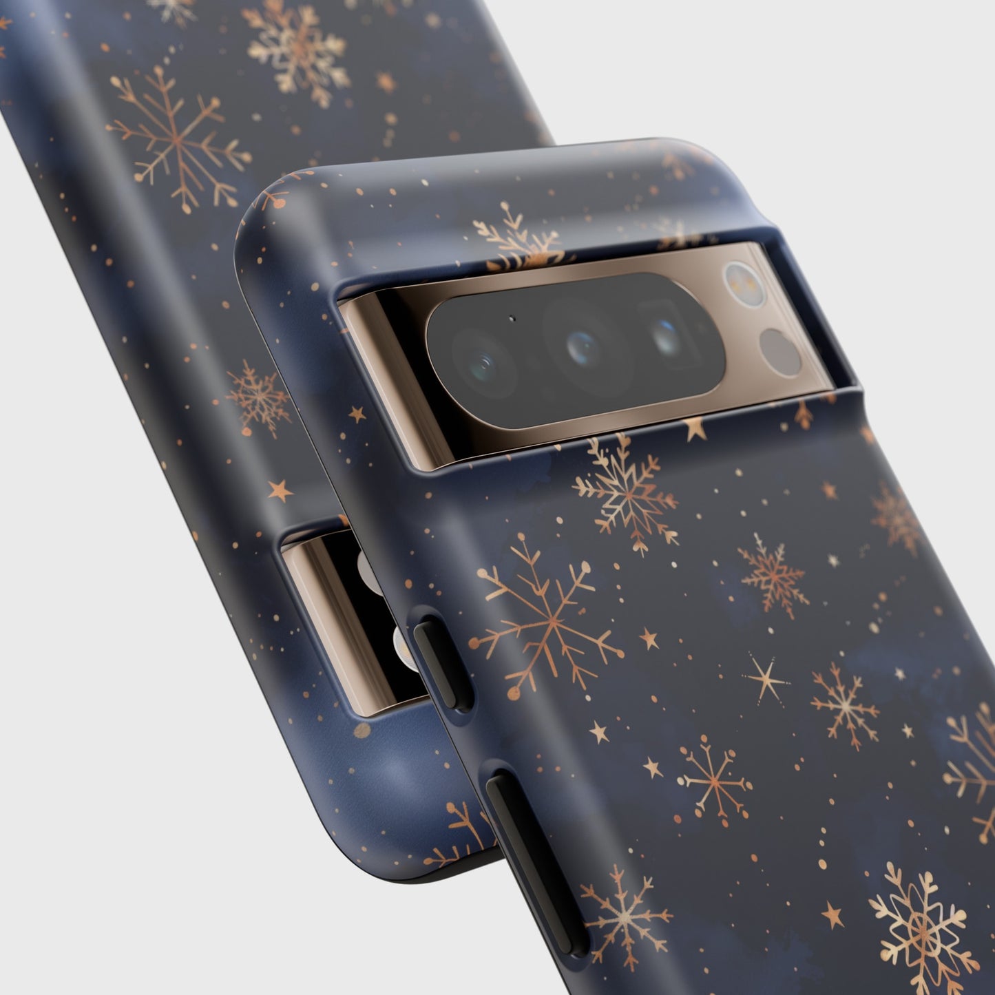 Snowy Starry Night Design Google Pixel Phone Case