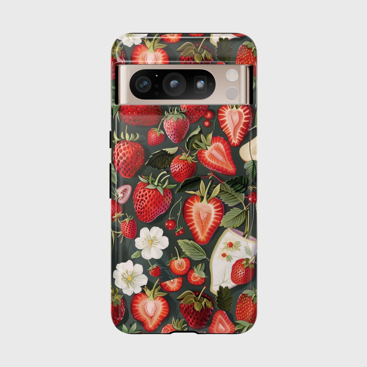 Strawberry Pattern Design Phone Case for Google Pixel
