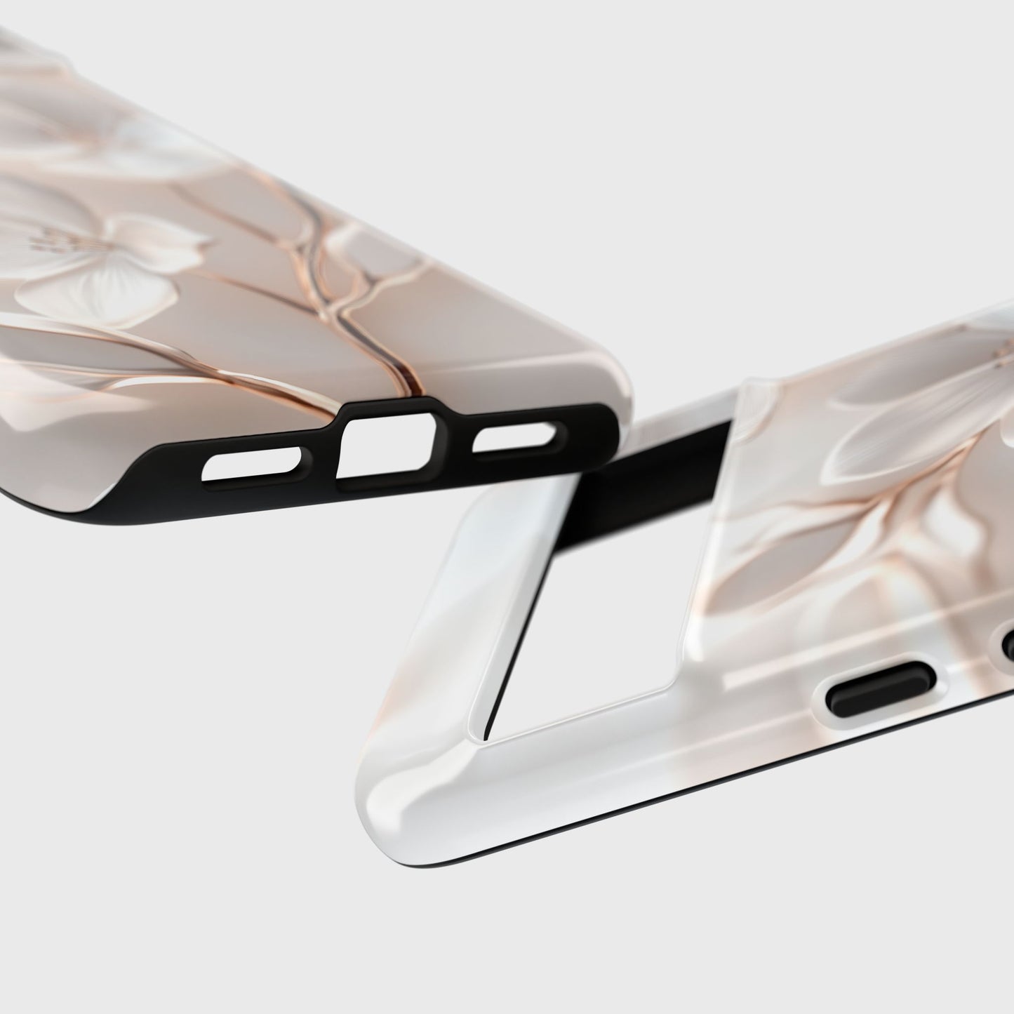 Delicate White Floral Design Phone Case for Google Pixel