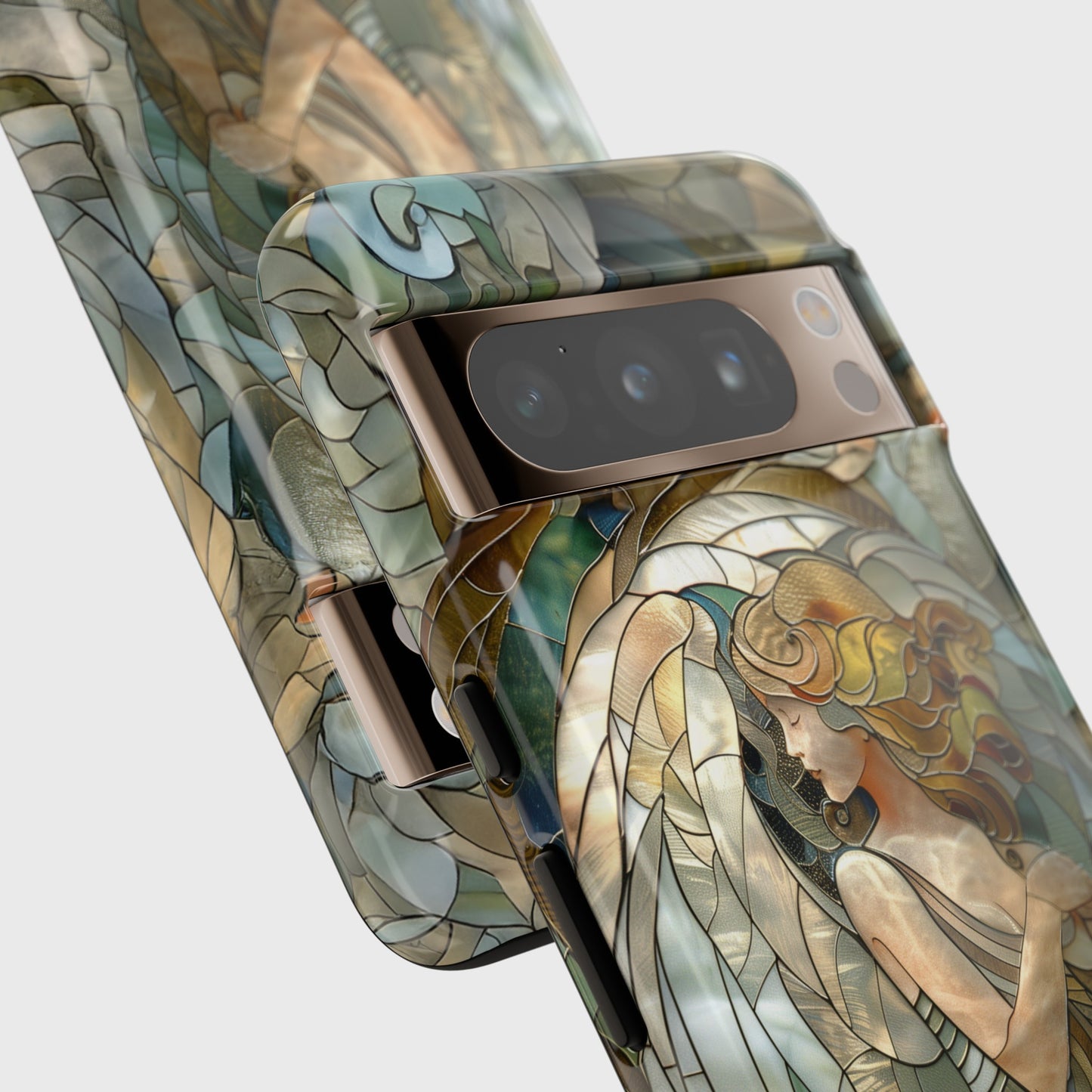 Angel Stained Glass Design Google Pixel Phone Case