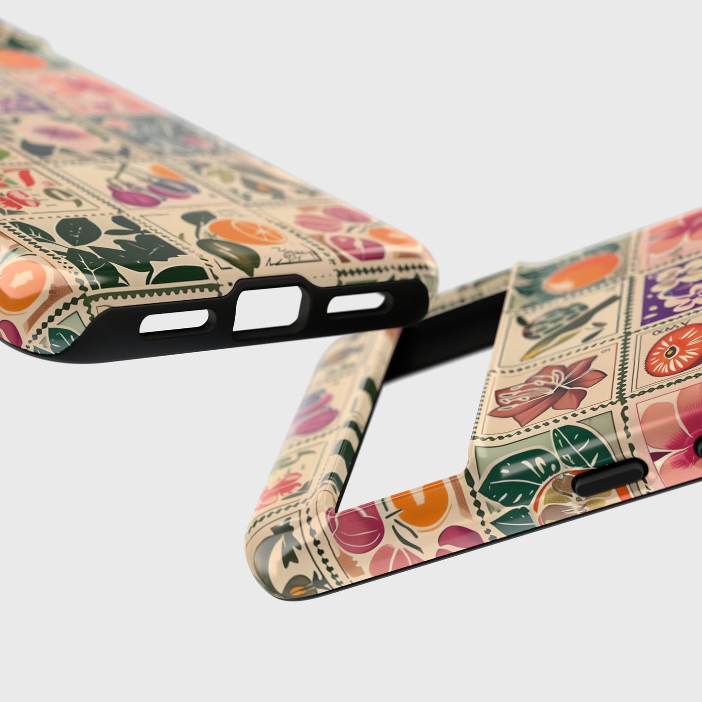 Vintage Stamps Collage Design Google Pixel Phone Case