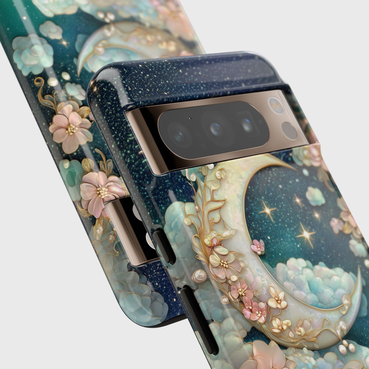 Dreamy Crescent Moon Design Phone Case for Google Pixel