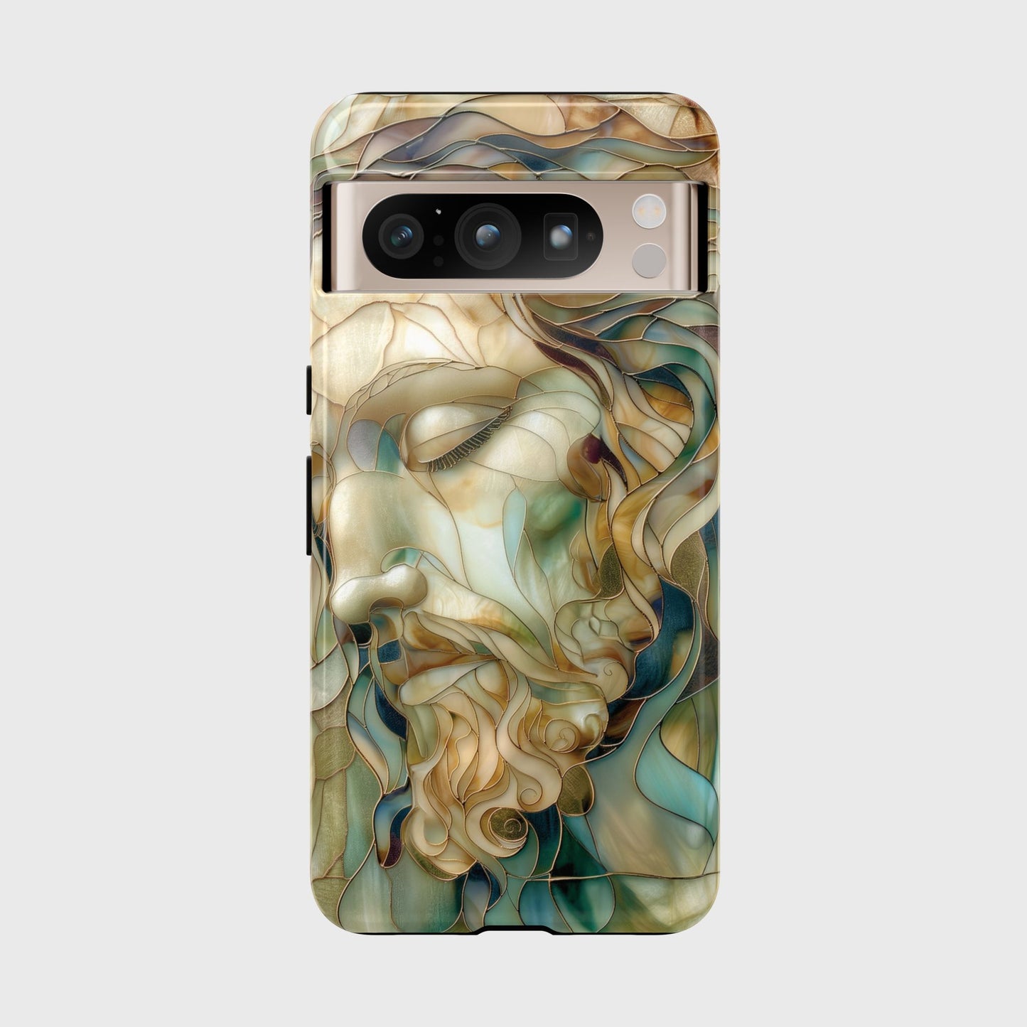 Jesus Stained Glass Design 1 Google Pixel Phone Case