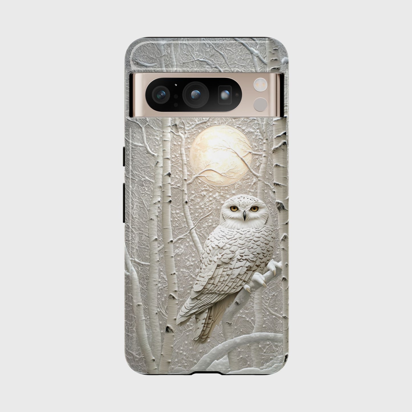 Snowy Owl Design Phone Case for Google Pixel