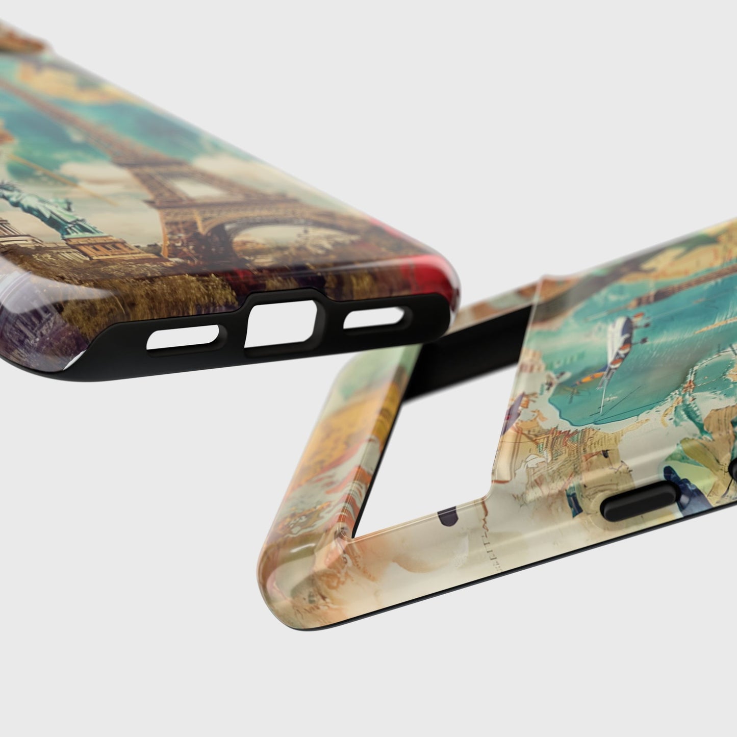 Travel Collage Design Phone Case for Google Pixel