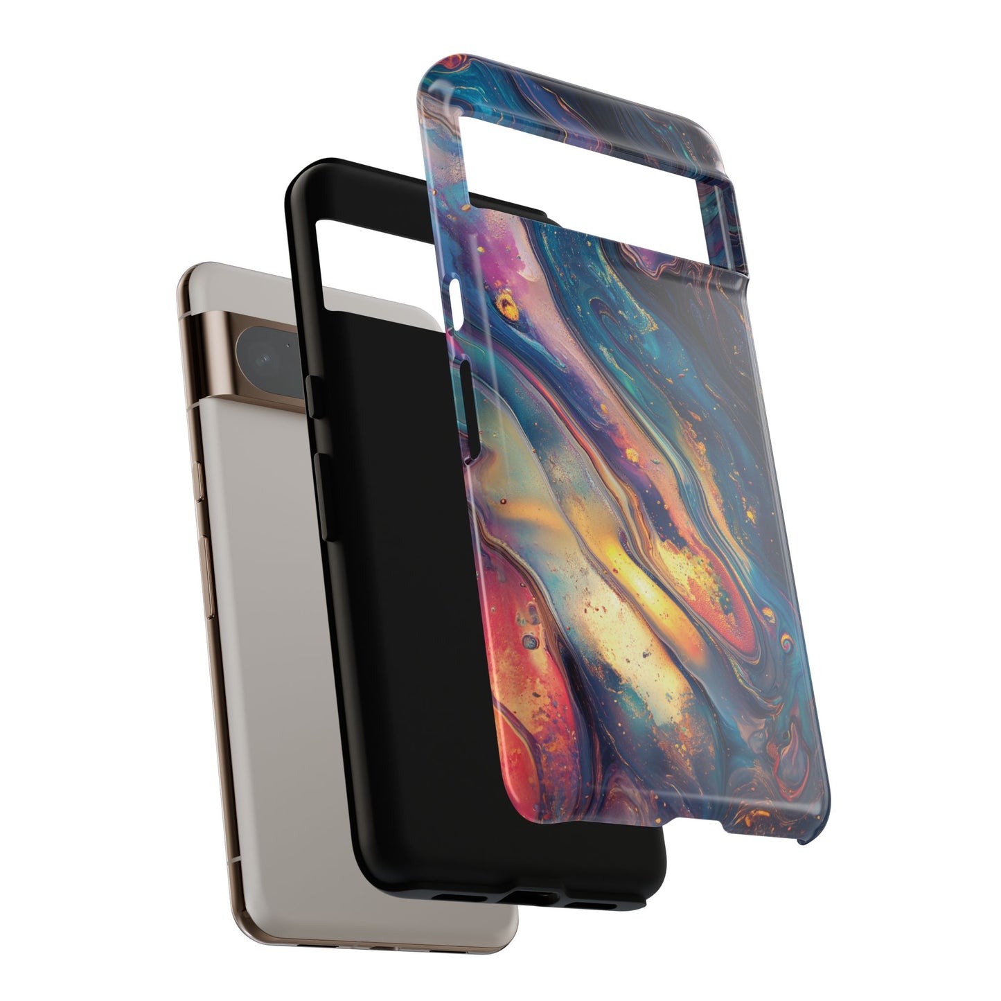 Fluid Art Design 1 Google Pixel Phone Case