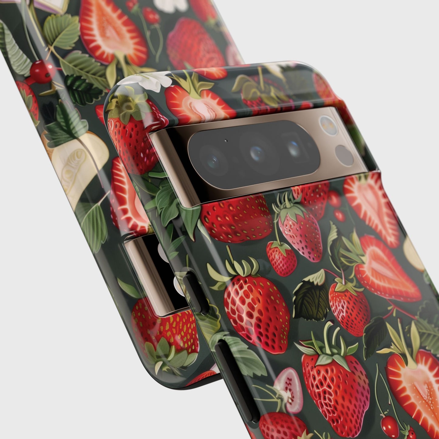 Strawberry Pattern Design Phone Case for Google Pixel