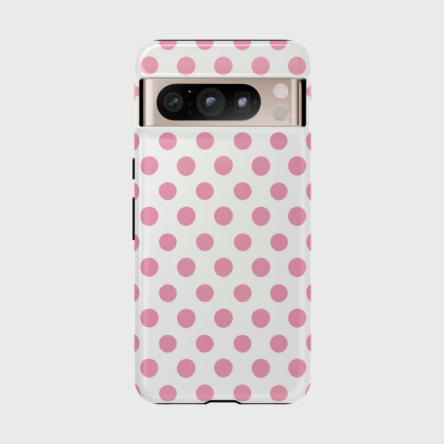 Pink Polka Dot Pattern Design Phone Case for Google Pixel