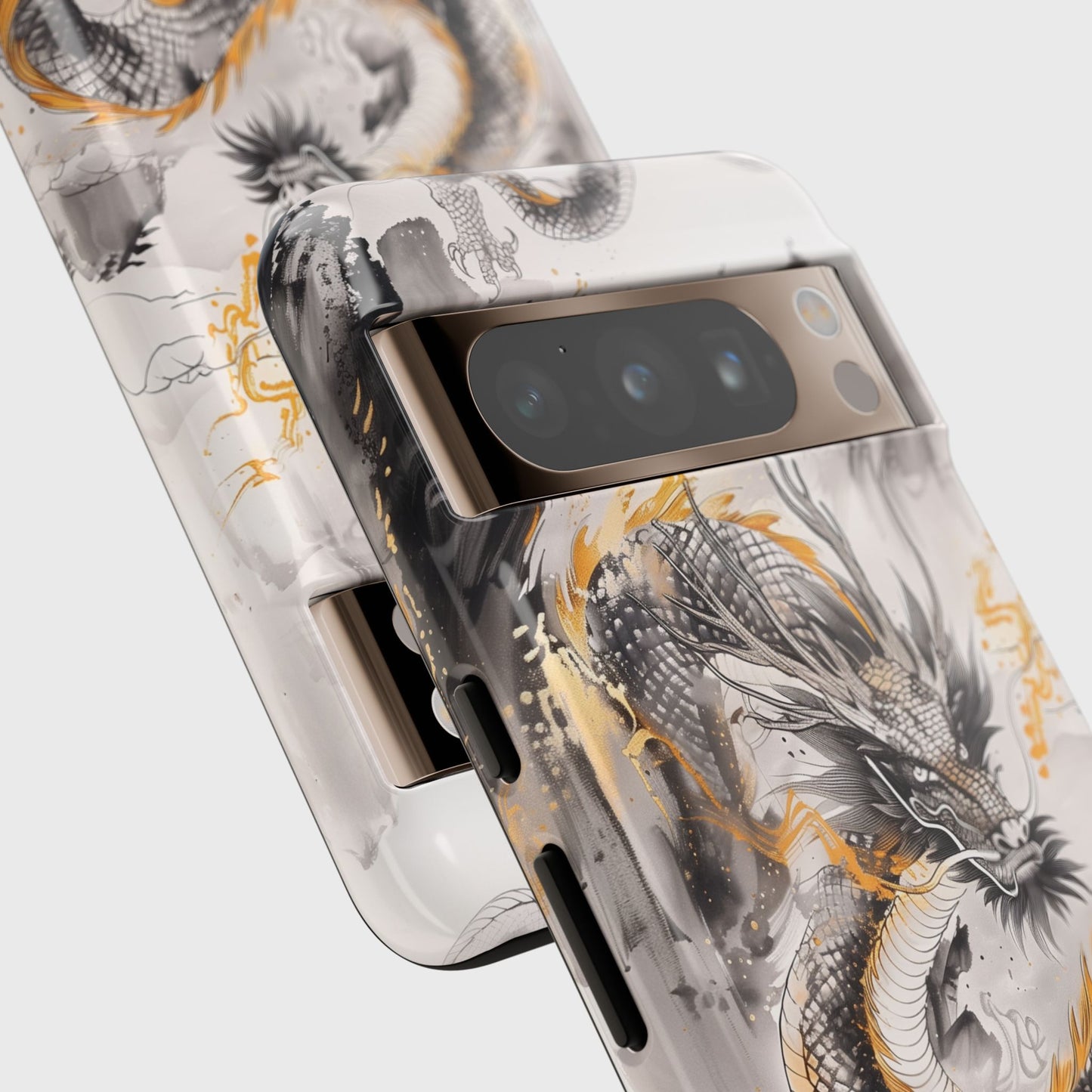 Chinese Watercolor Dragon Design Phone Case for Google Pixel