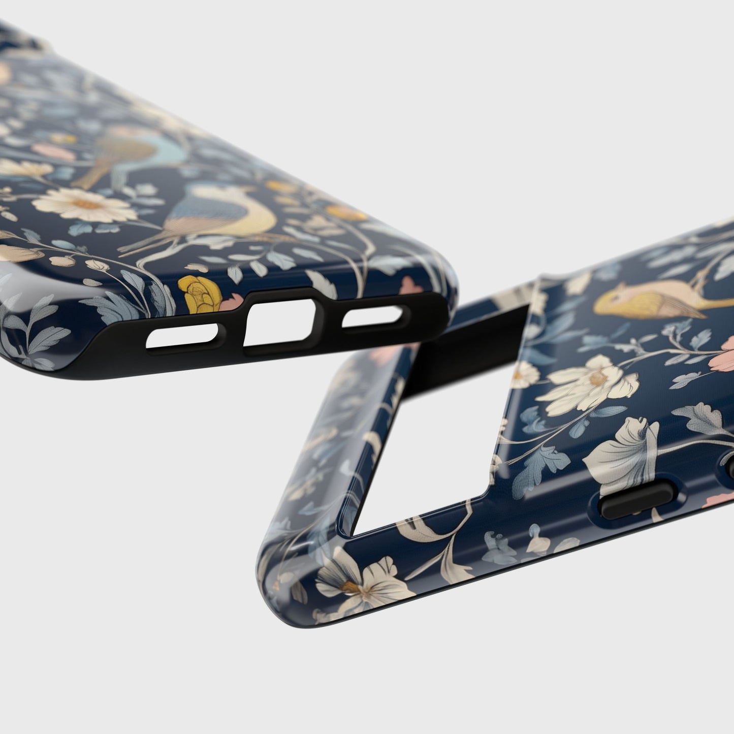 William Moris Inspired Birds Floral Design Google Pixel Phone Case