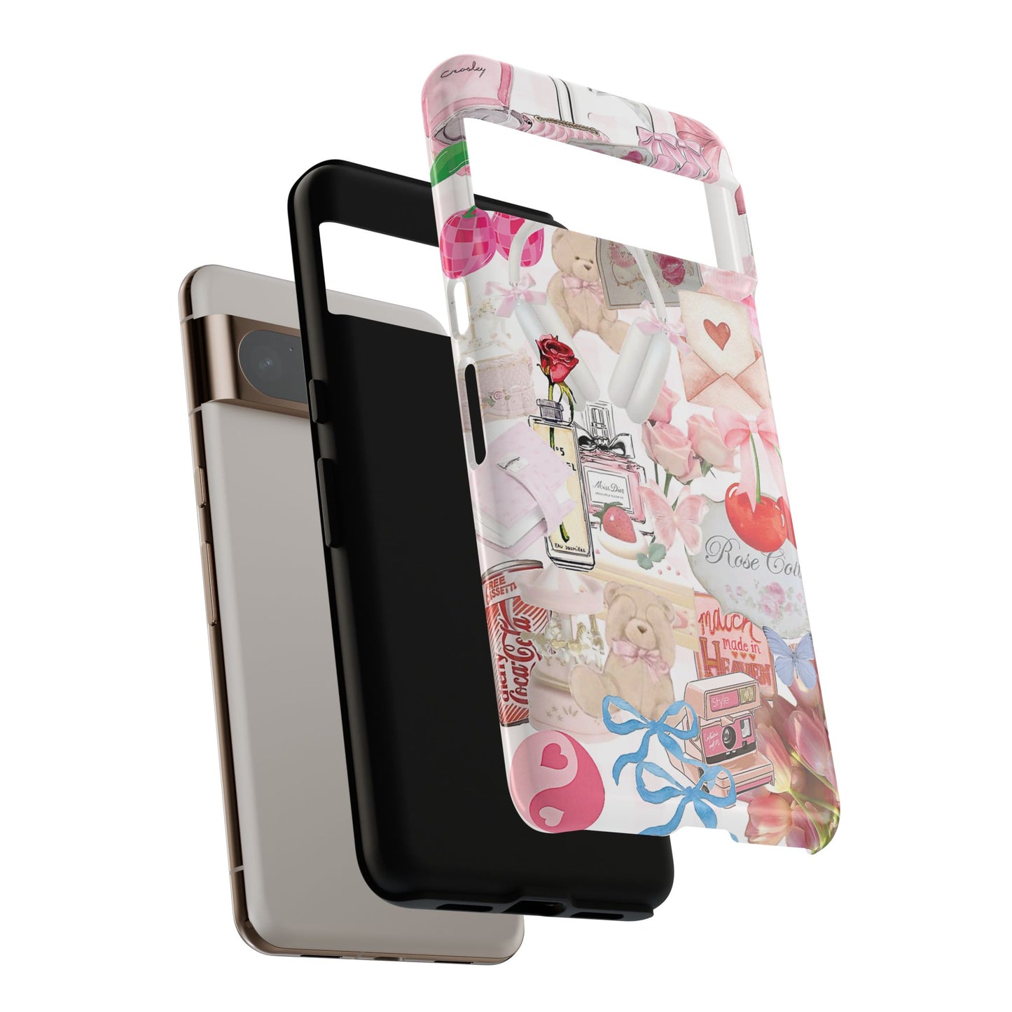 Coquette Collage Design Phone Case for Google Pixel