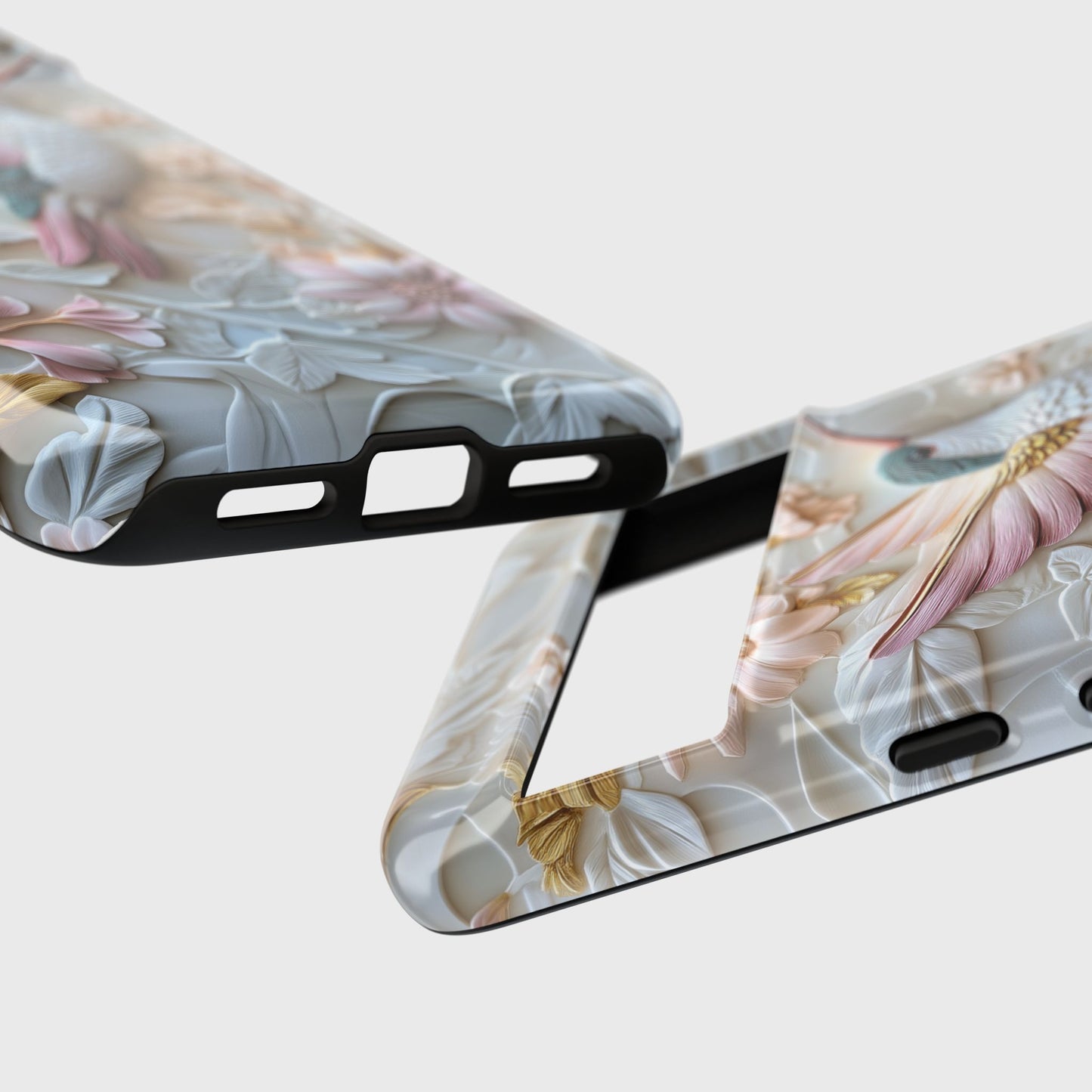 Delicate Hummingbird Floral Art Design Phone Case for Google Pixel