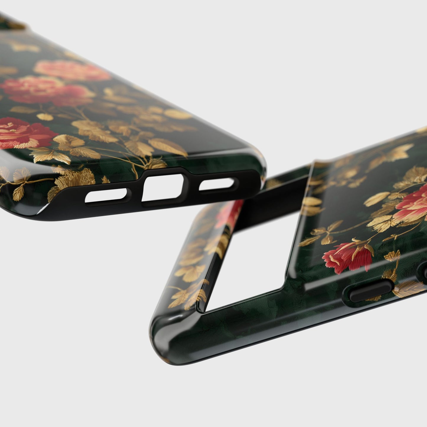 Crimson Bloom Design Phone Case for Google Pixel