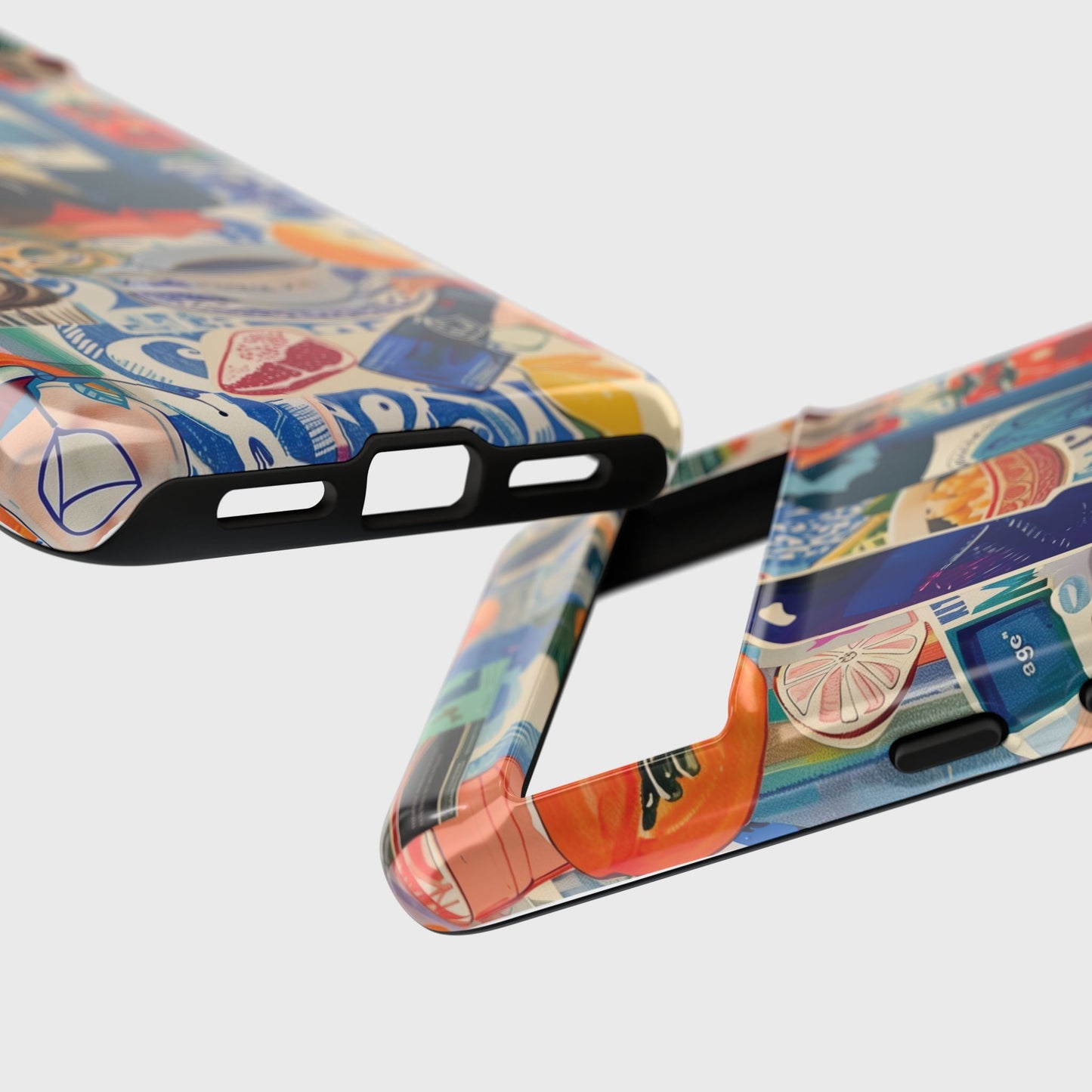 Food Collage Design Phone Case for Google Pixel