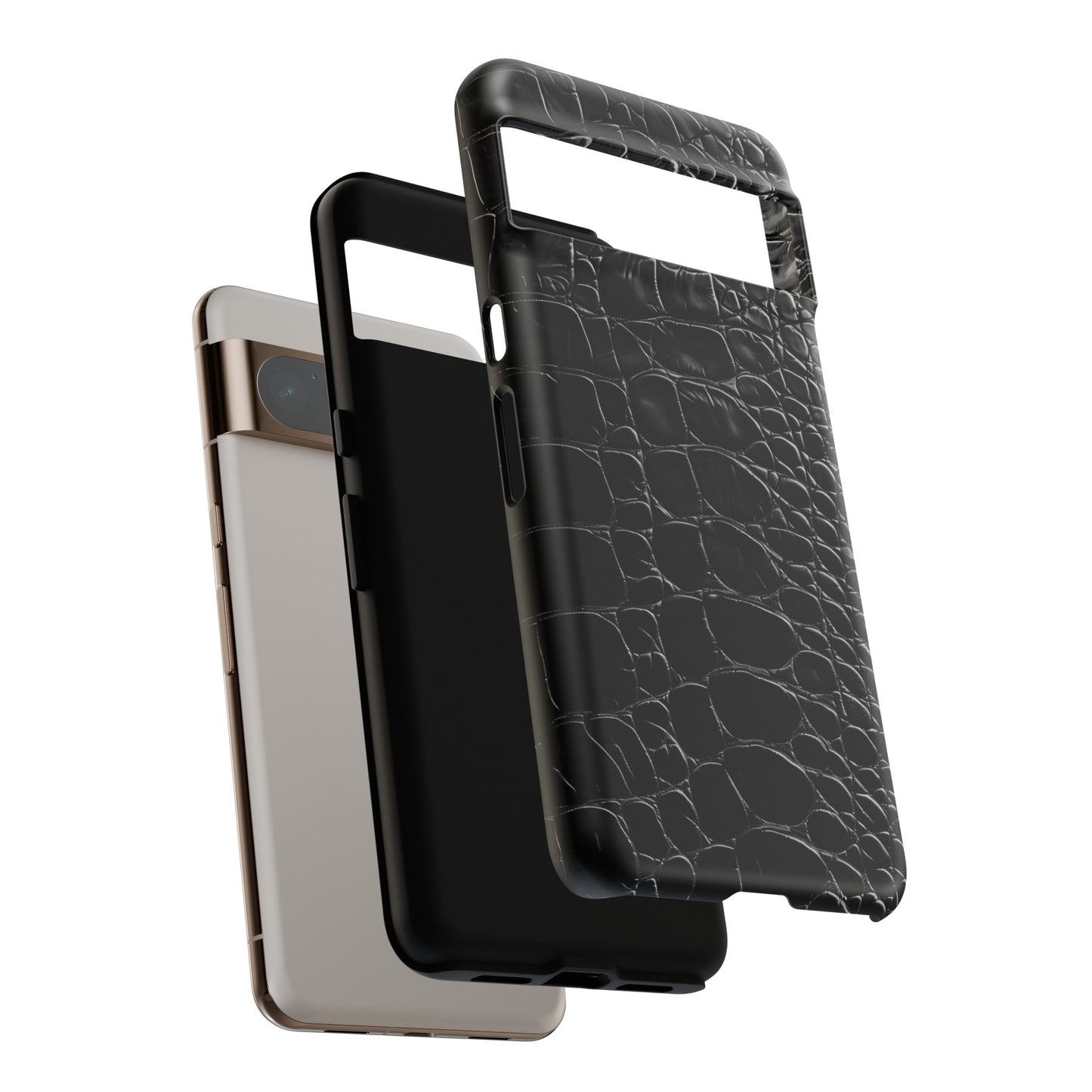 Crocodile Skin Texture Print Google Pixel Phone Case