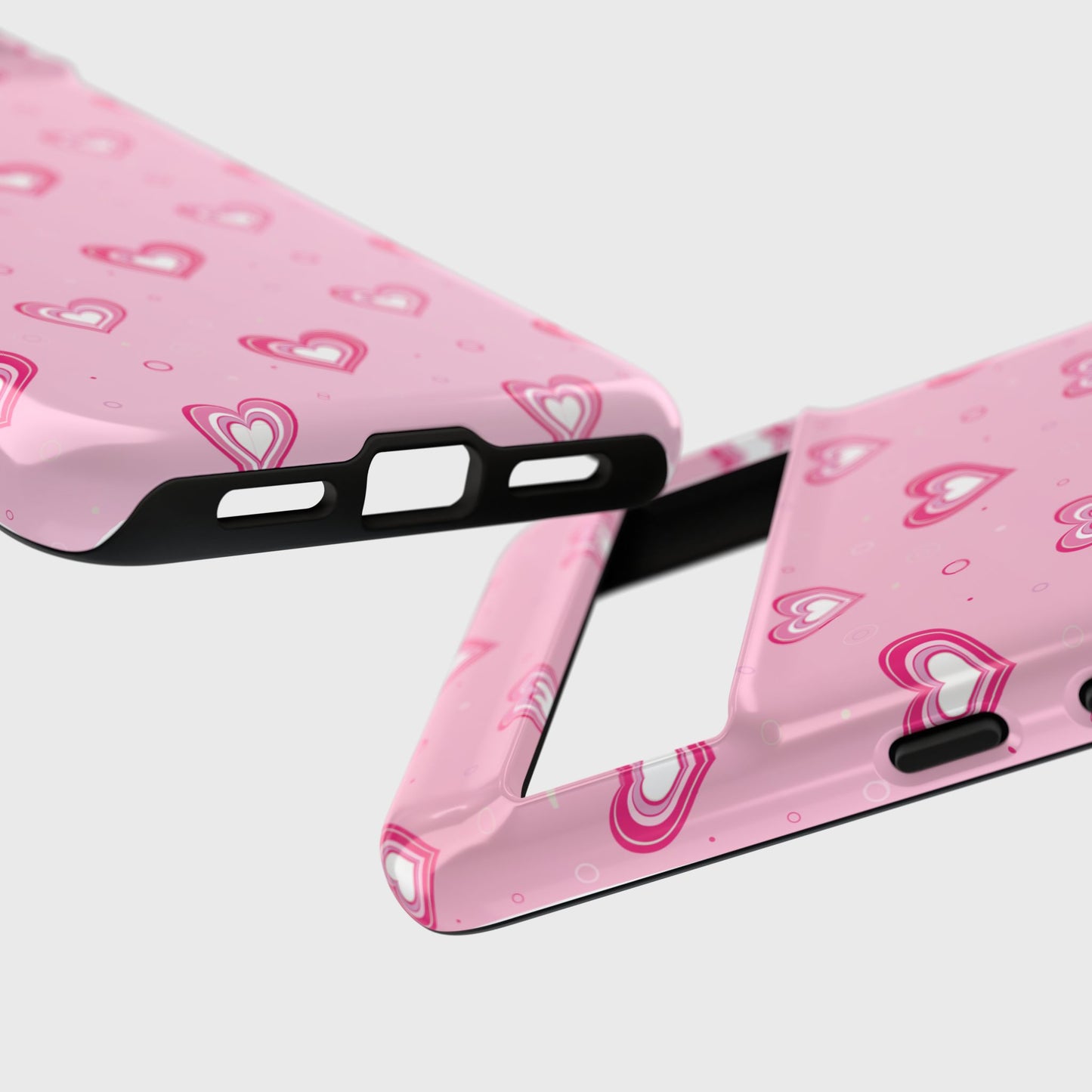 Y2K Hearts Pattern Design Phone Case for Google Pixel