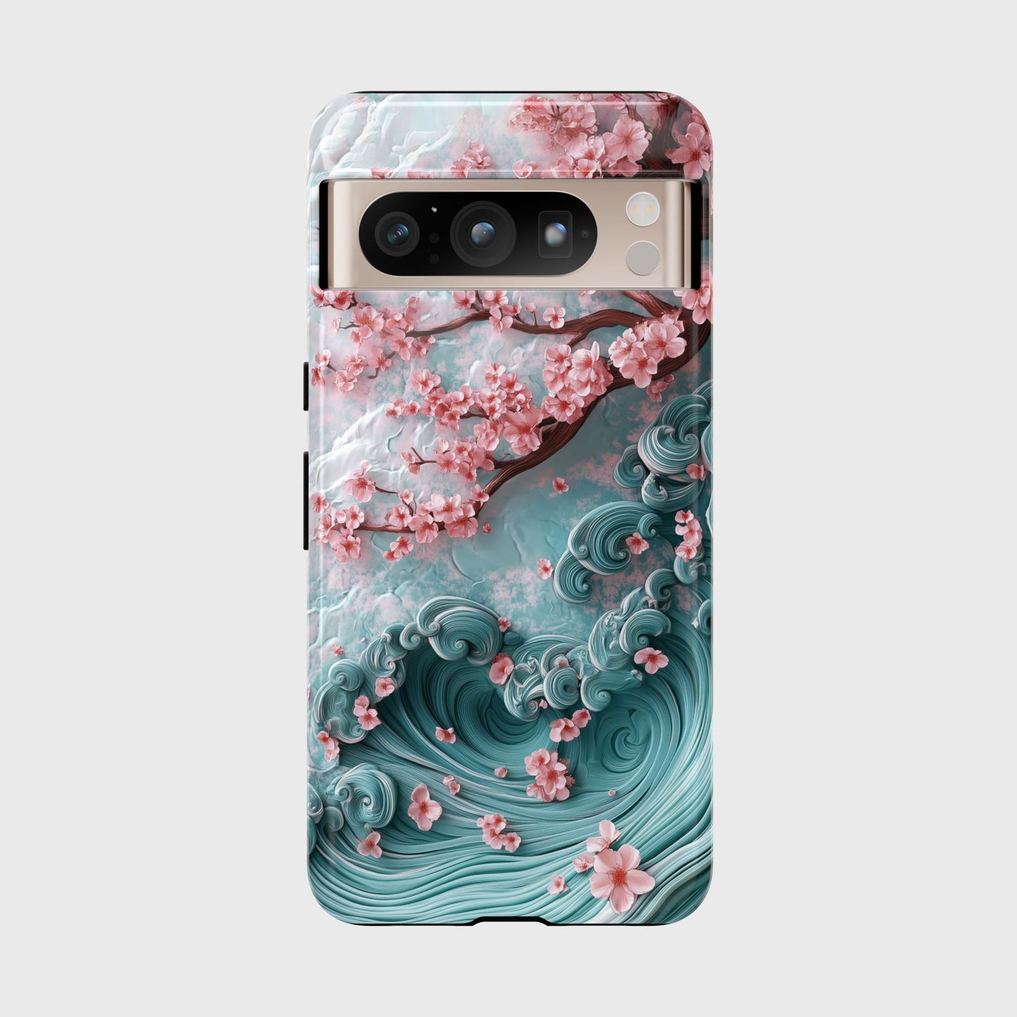 Cherry Blossom Japanese Art Design Phone Case for Google Pixel