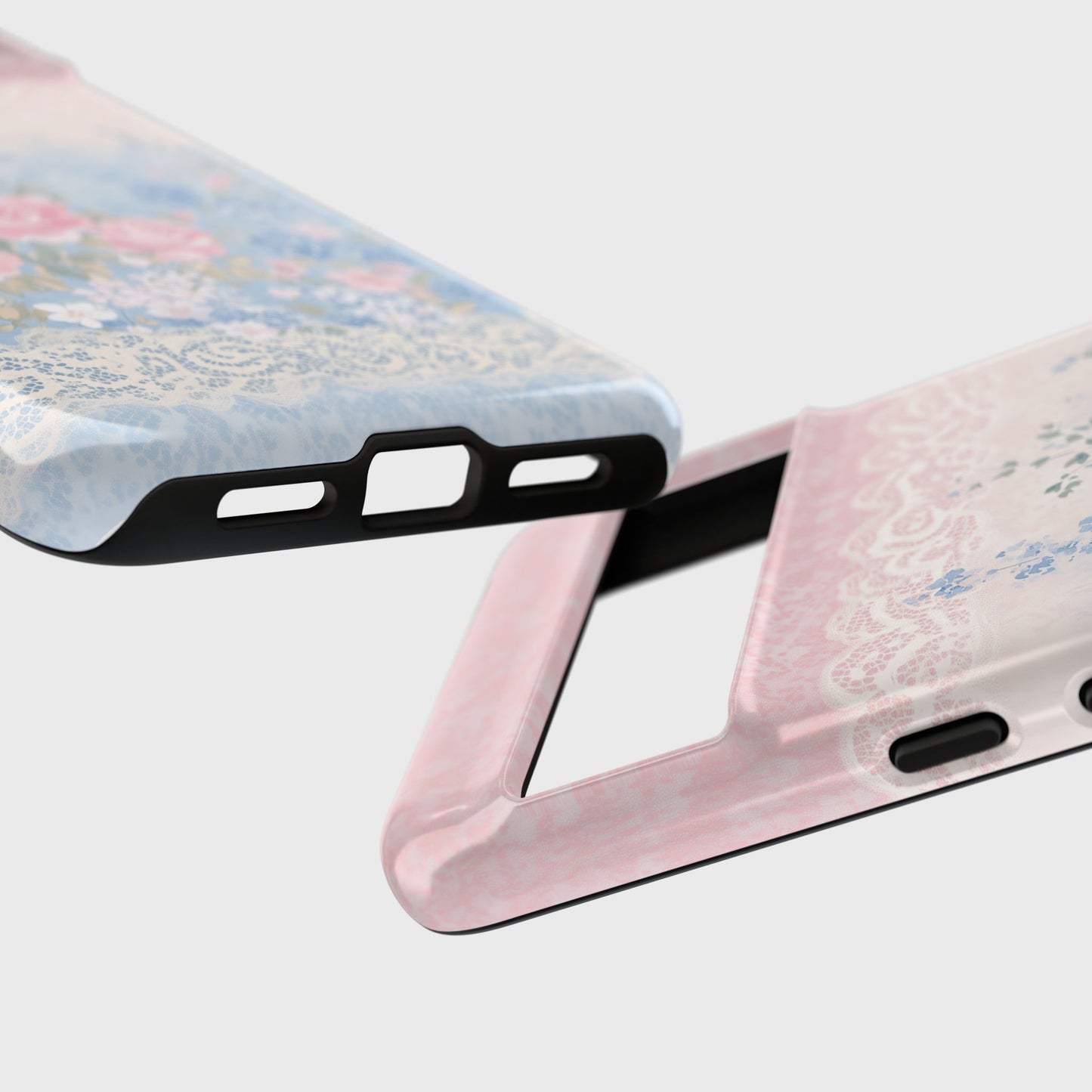 Coquette Chic Floral Lace Pattern Design Phone Case for Google Pixel
