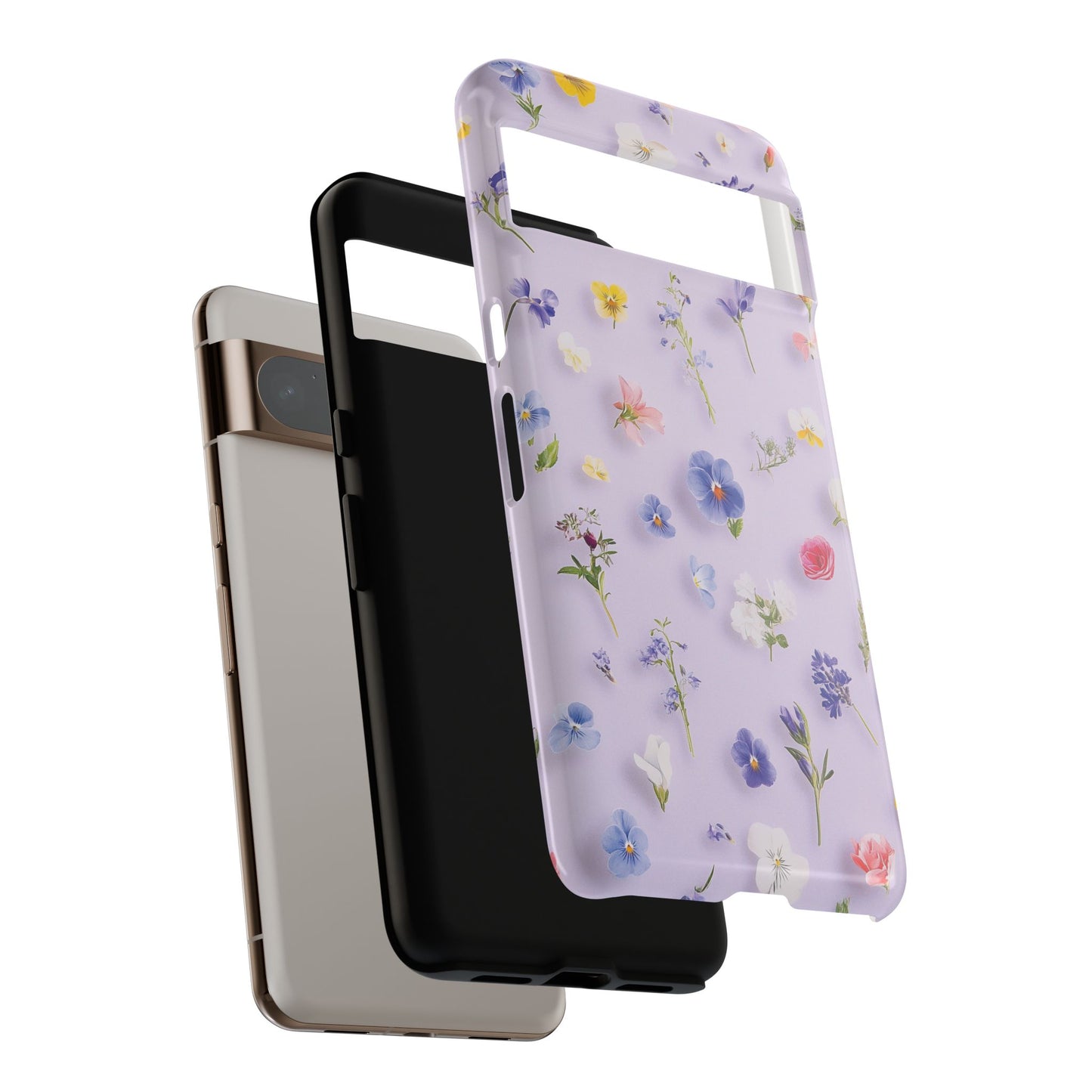 Spring Wildflowers Design Phone Case for Google Pixel