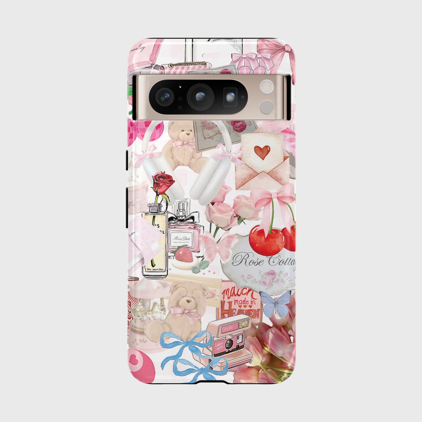 Coquette Collage Design Phone Case for Google Pixel