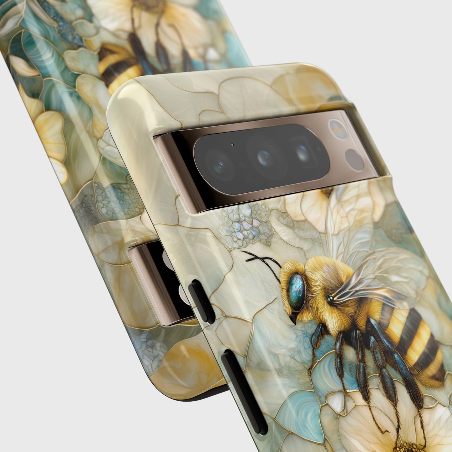 Vintage Style Bumblebee Design Google Pixel Phone Case