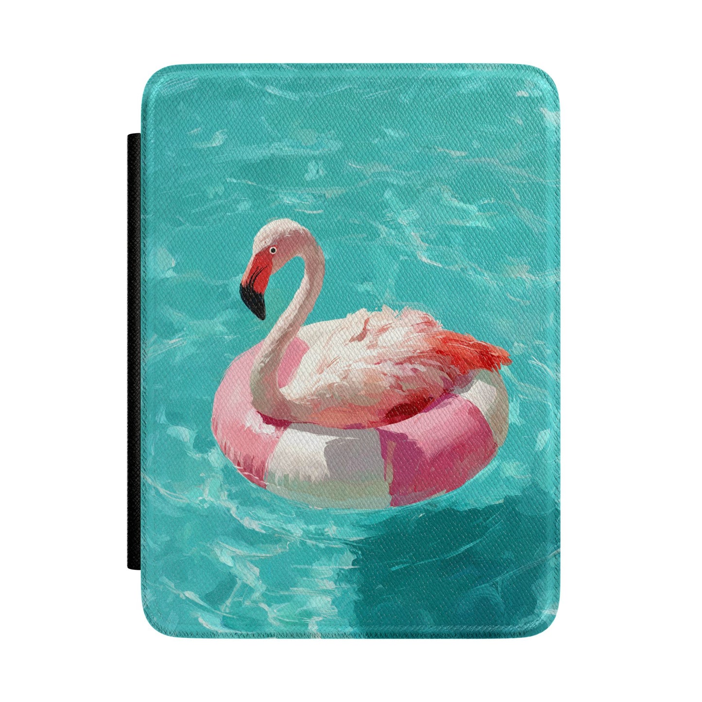 Out of Office Mode - The Poolside Flamingo Impressionist Summer Kindle Case